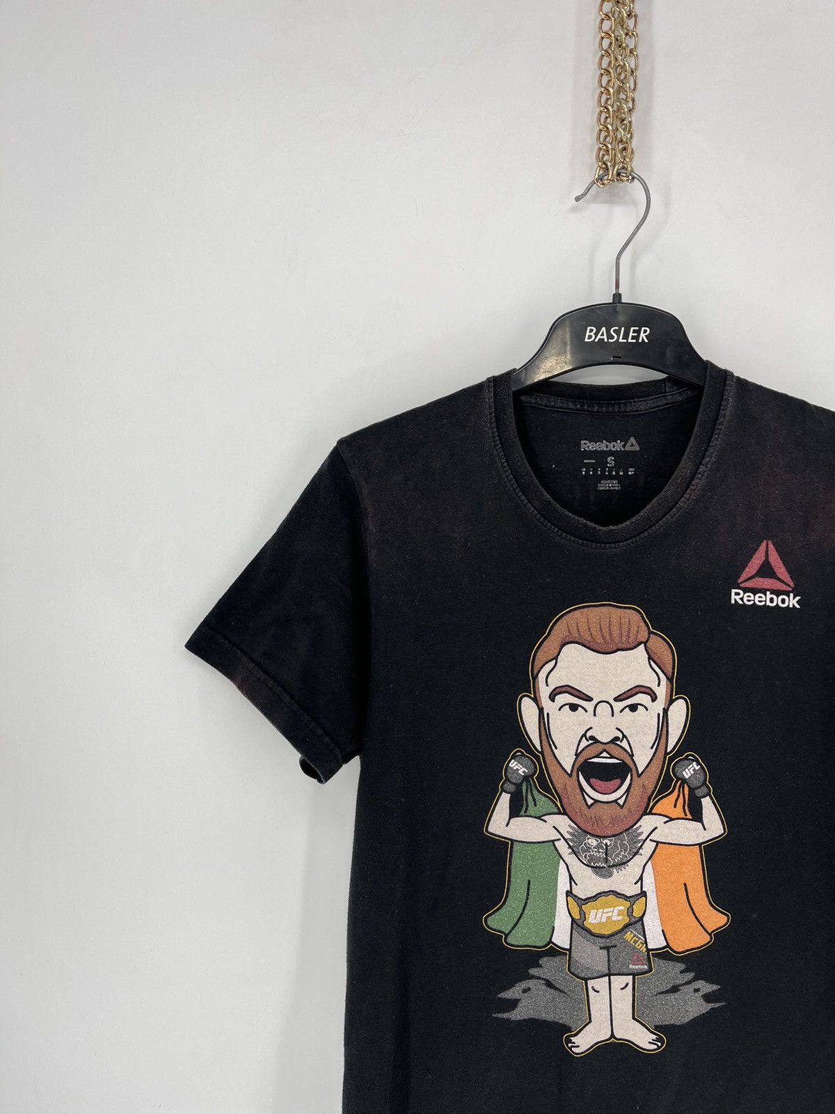 Reebok × Vintage Vintage Y2K Reebok Conor McGregor Streetwear T- Shirt Size US S / EU 44-46 / 1 - 4 Thumbnail