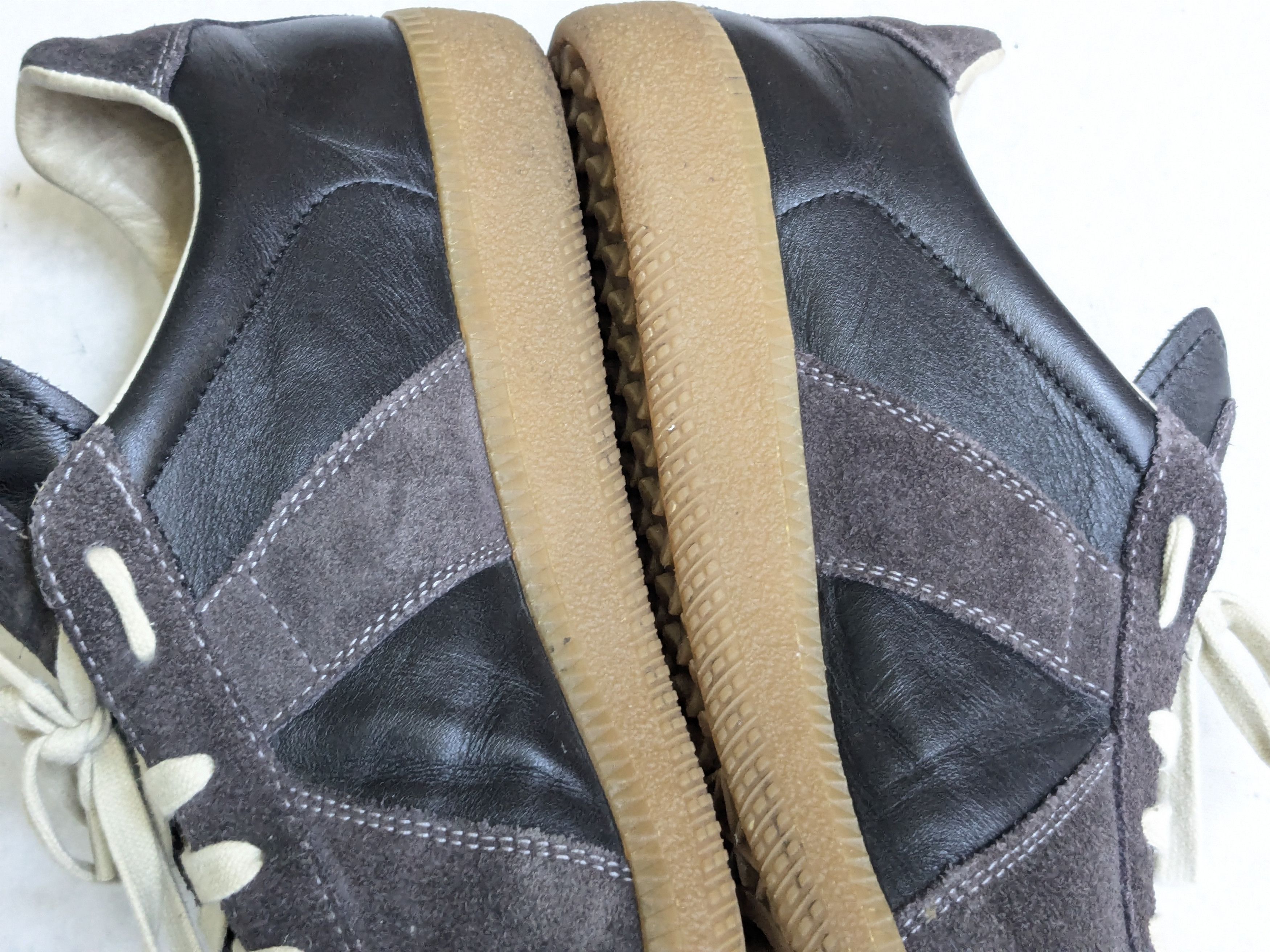 Maison Margiela Maison Margiela Replica GAT Sneakers Black 8 41 Gum Low Size US 8 / EU 41 - 11 Thumbnail