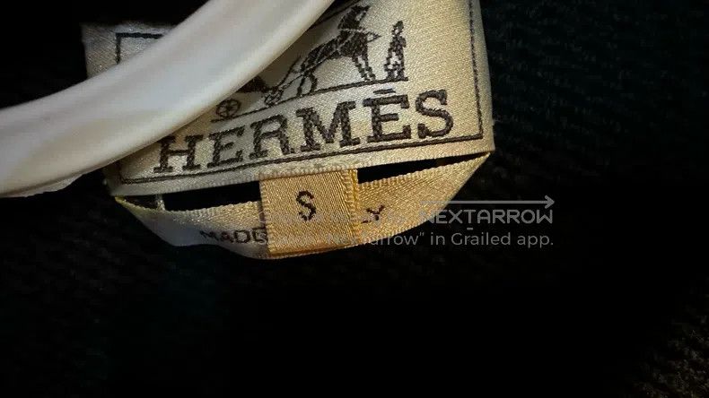 Hermes Hermes Knitted long sleeve jacket Size S / US 4 / IT 40 - 4 Thumbnail