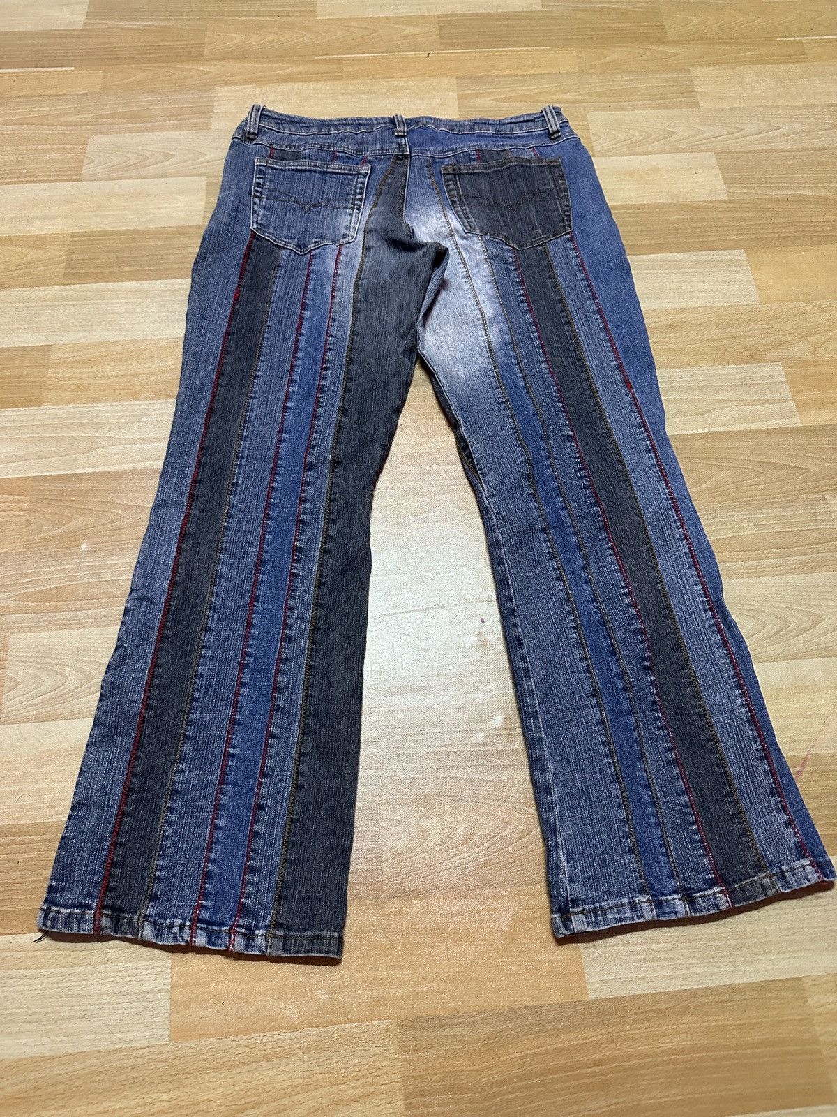 Hysteric Glamour × Japanese Brand Faded 🔥Rare Design Japanese Brand Denim Size US 32 / EU 48 - 19 Thumbnail