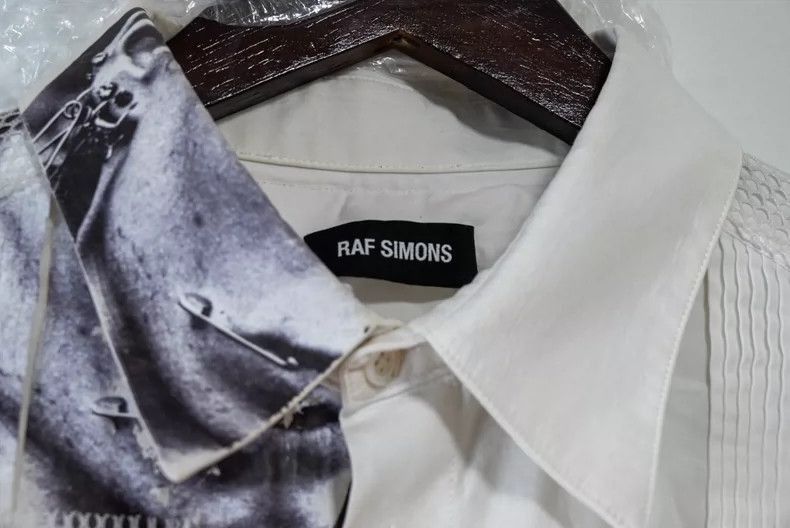 Raf Simons Raf Simons 2019SS Human Face Shirt-2506 Size US M / EU 48-50 / 2 - 3 Thumbnail
