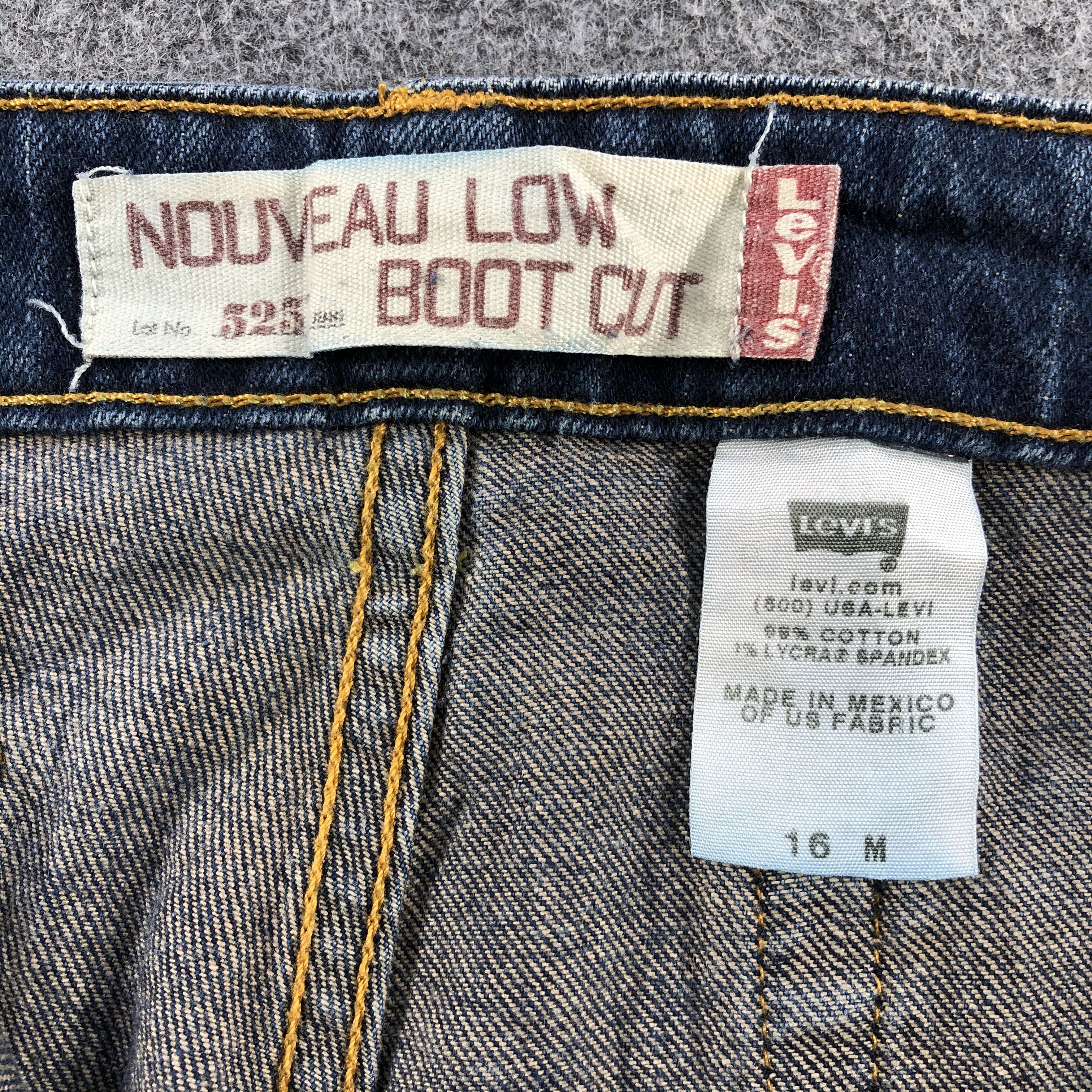 Levi's Vintage Blue Wash Levis 525 Boot Cut Jeans-J916 Size US 37 - 10 Thumbnail