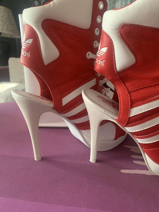 Adidas × Jeremy Scott Adidas Jeremy Scott HIGH HEEL BOOTS, WOMENS shoes 5,5 D65702 Size US 5.5 / IT 35.5 - 3 Thumbnail