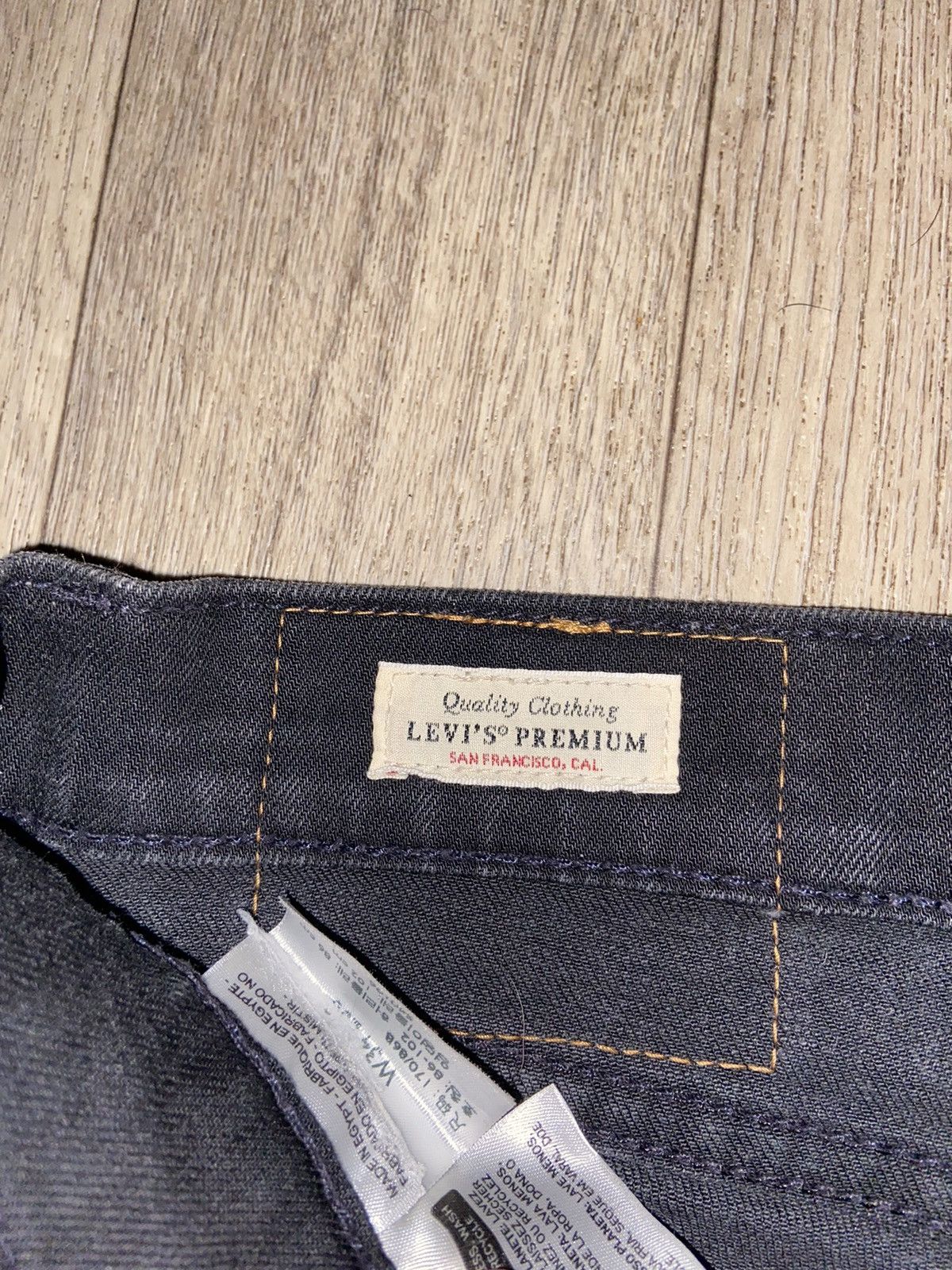 Levi's Levis Zipper Denim Size US 34 / EU 50 - 5 Thumbnail