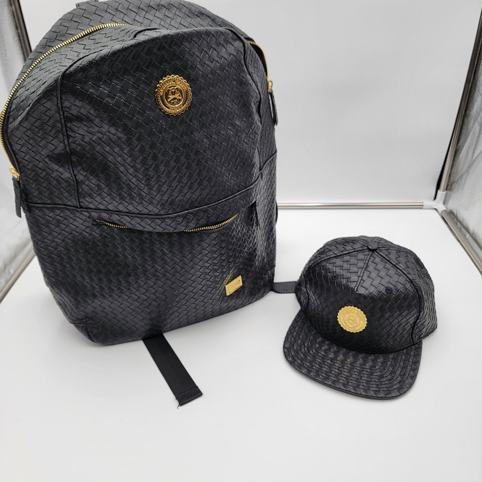 Kapital Capital Gains Backpack and Strapback Ballcap Bundle Black Size ONE SIZE - 1 Thumbnail