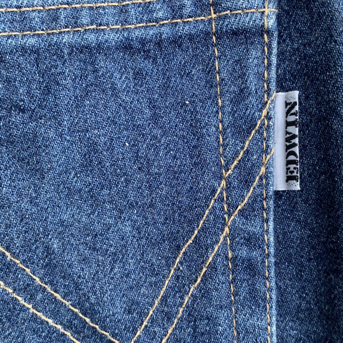 Edwin Vintage 90s Edwin Japan Indigo Blue Jeans Straight Denim W29 Size US 29 - 13 Thumbnail