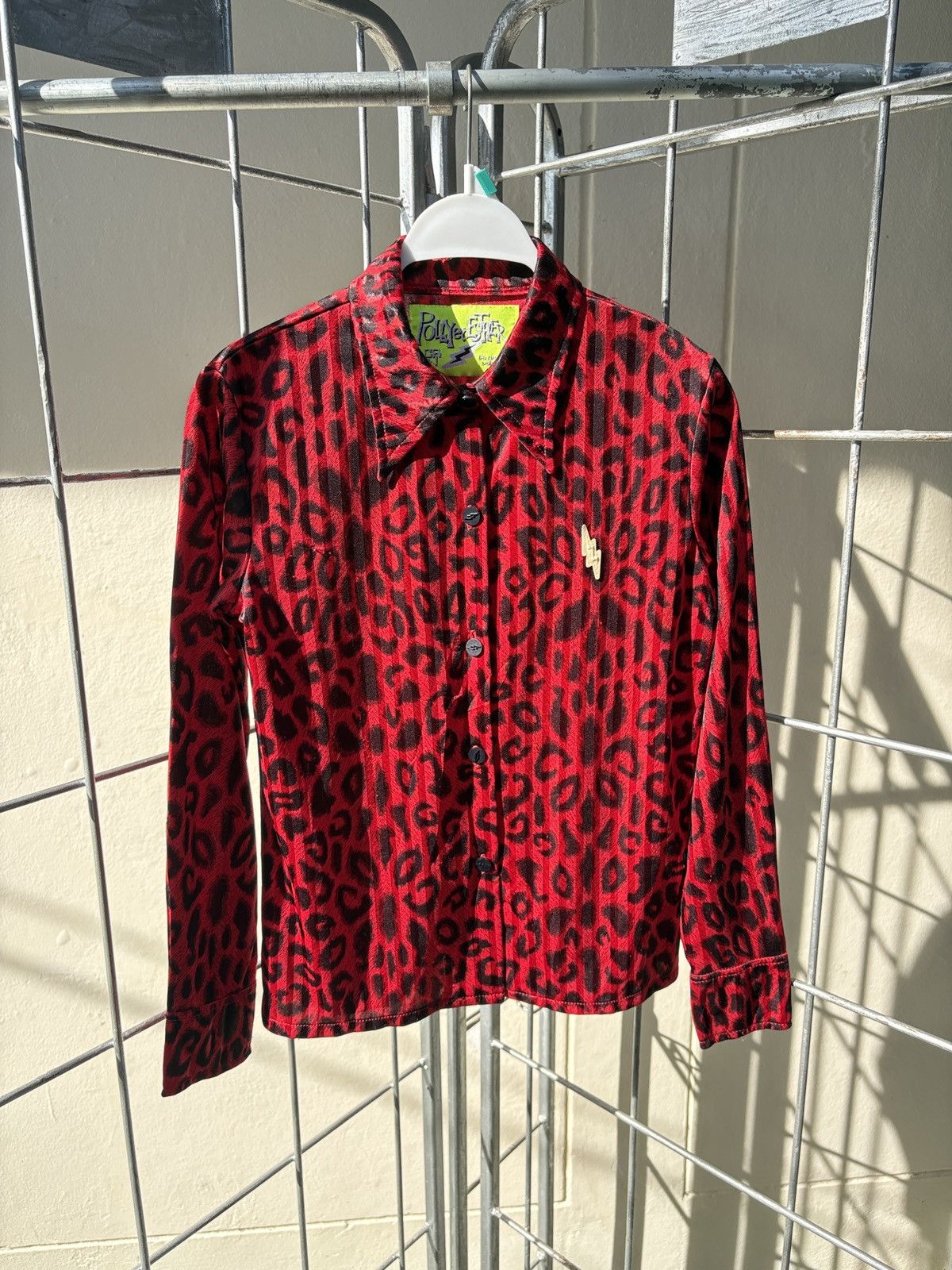 Walter Van Beirendonck Pollyyet Esther CRW Walter Van Beirendon leopard redshirt Size S / US 4 / IT 40 - 1 Thumbnail