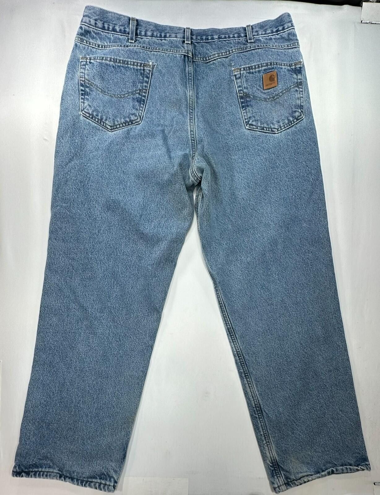 Carhartt Carhartt Heavy Lined Relaxed Fit Denim Jeans Blue Mens 42/32 Size US 42 / EU 58 - 2 Thumbnail