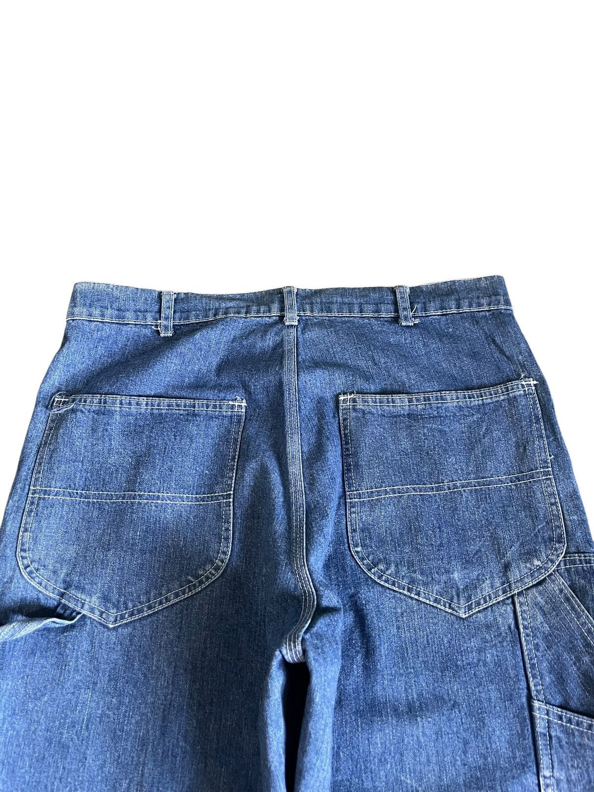 Fubu Vintage Japanese Brand Carpenter Workwear Baggy Jeans Size US 33 - 4 Thumbnail