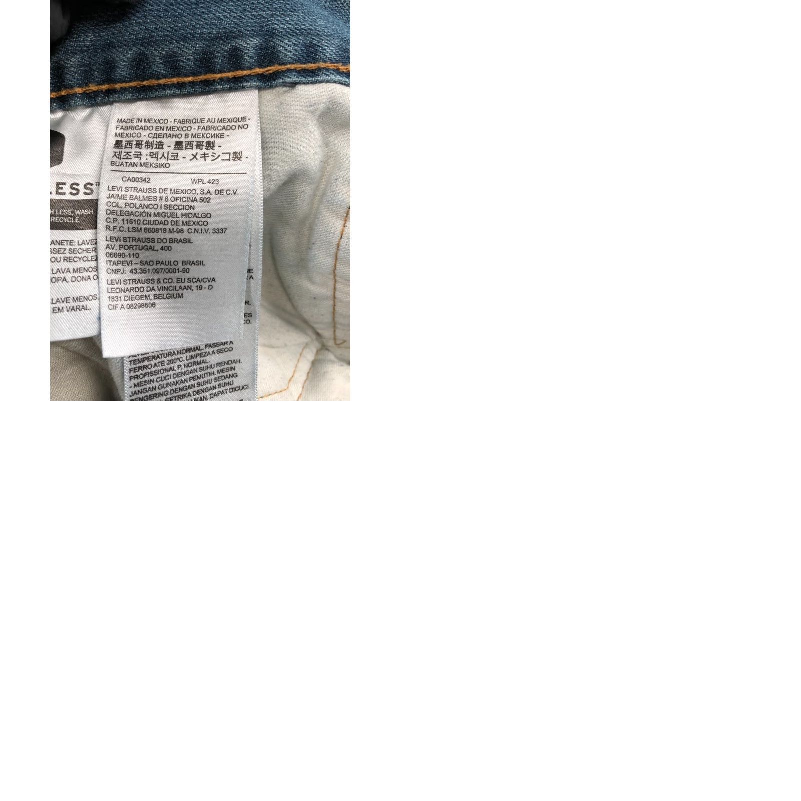 Levi's Levi's 559 Jeans 38x30 Mens Regular Relaxed Straight Denim Blue 5-Pocket Modern Classic American Style Baggy Size US 38 / EU 54 - 9 Thumbnail