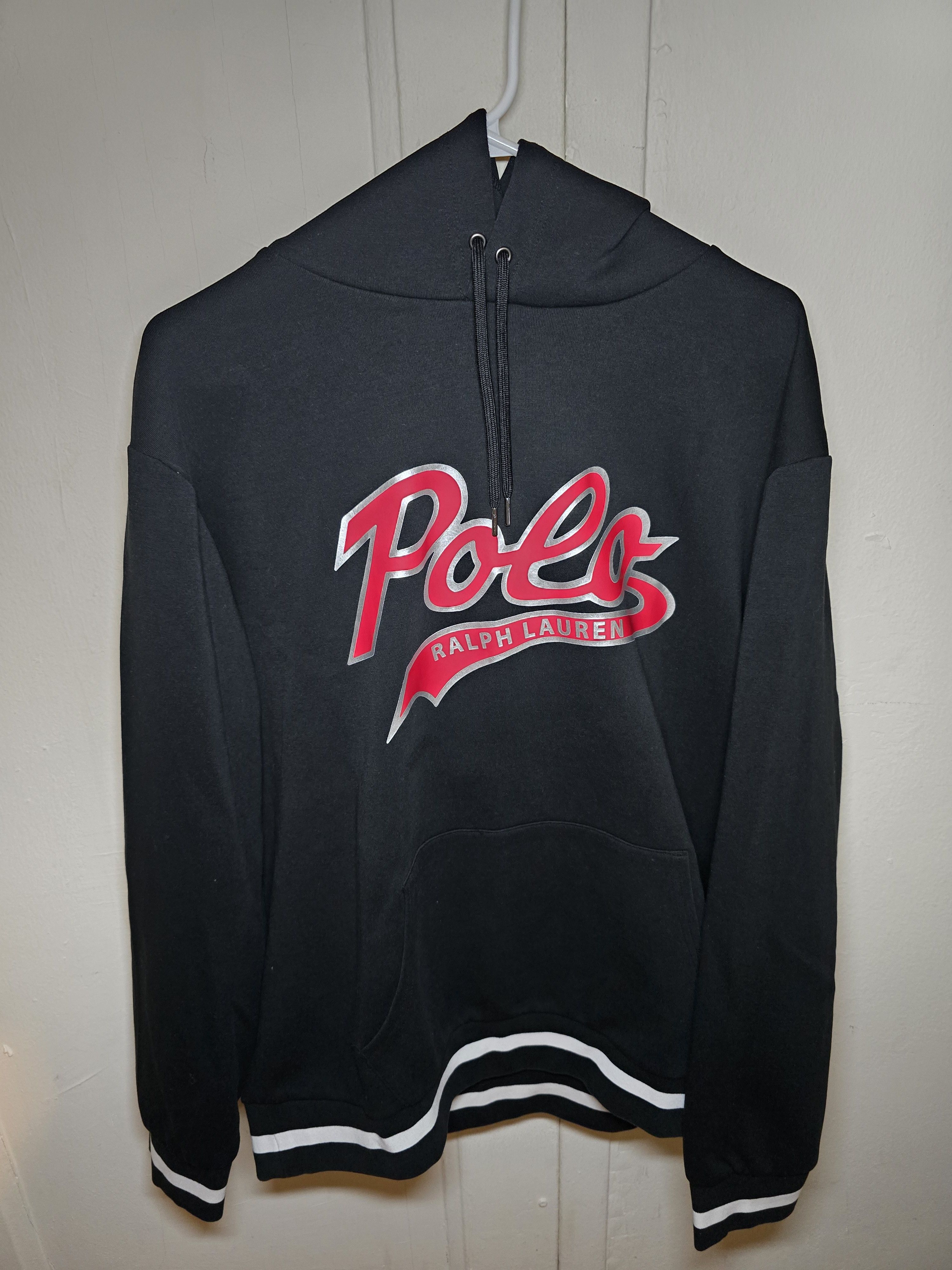 Polo Ralph Lauren Double Knit Performance Script Hoodie Size US XL / EU 56 / 4 - 1 Thumbnail