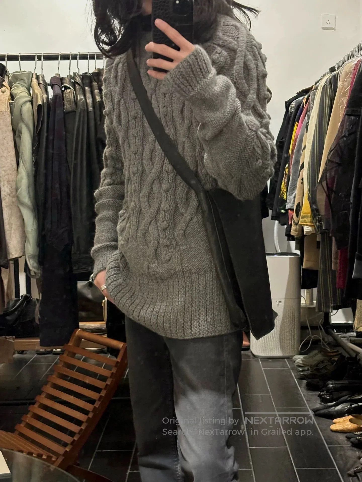 Jean Paul Gaultier Gray Cable. Size US M / EU 48-50 / 2 - 1 Thumbnail