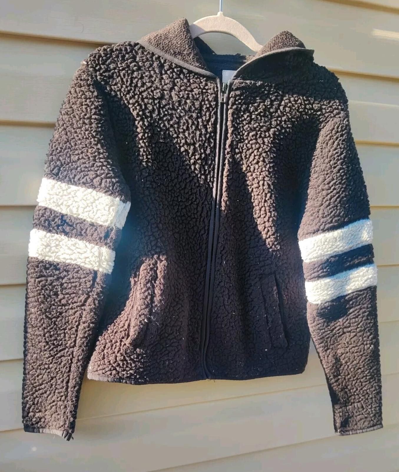 Sonoma Target Sonoma Womens Small Softest Teddy Sherpa Hoodie Black Size S / US 4 / IT 40 - 5 Thumbnail