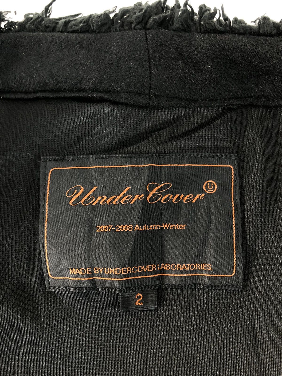 Undercover Vintage Undercover AW07-08 Fur Cardigan Rare Designer Size S / US 4 / IT 40 - 3 Thumbnail