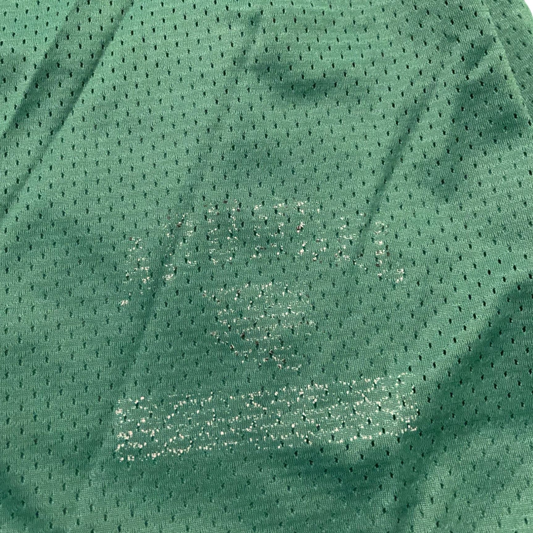 Vintage VINTAGE The Cotton Exchange Basketball Shorts Green L Men Distressed High School Varsity Sports Jersey Nylon Athletic Inseam 8 in 28 in Waist Size US 33 - 2 Thumbnail