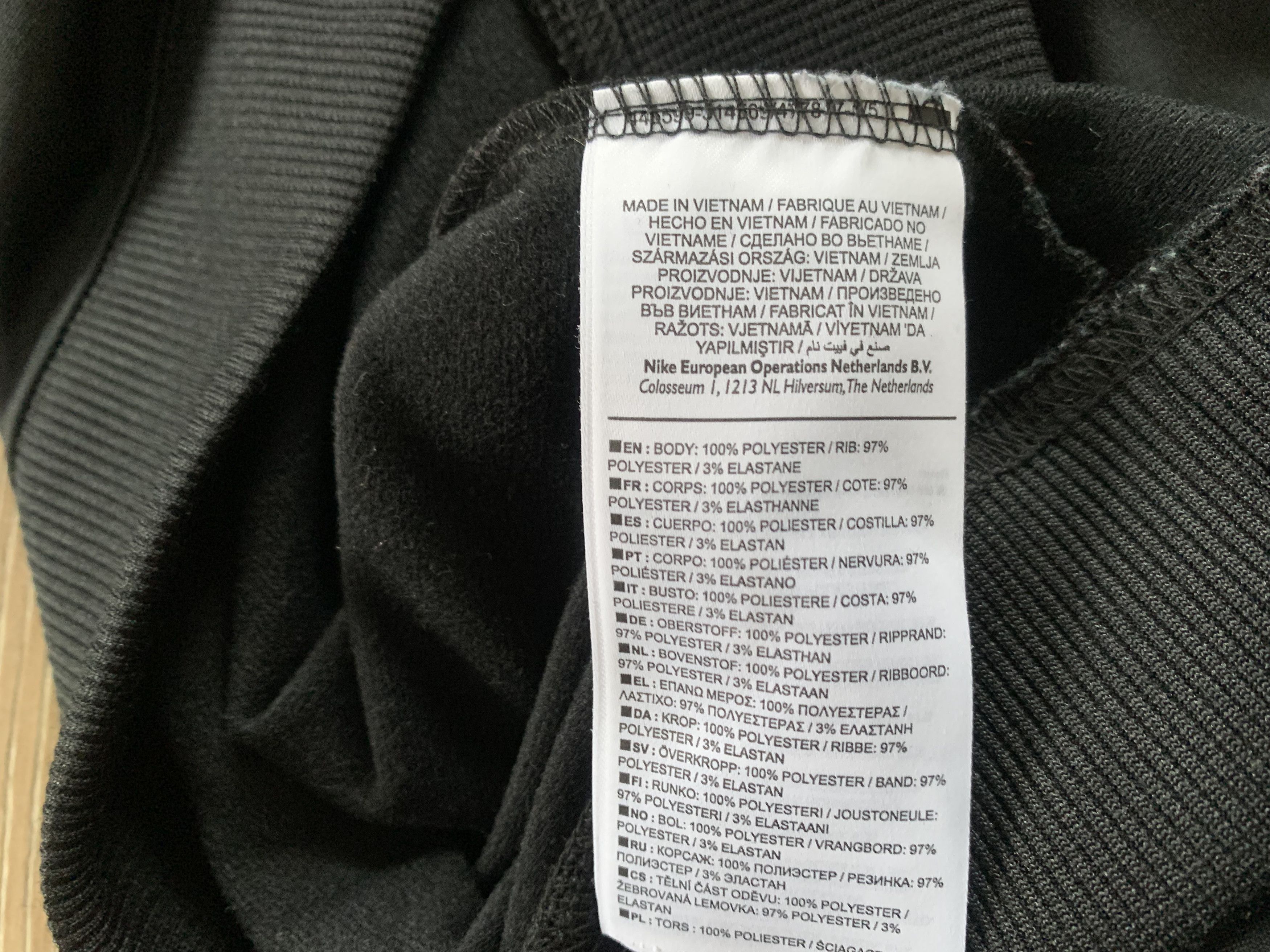 Nike Nike Sportswear Black Track Olympic Jacket Size M / US 6-8 / IT 42-44 - 7 Thumbnail