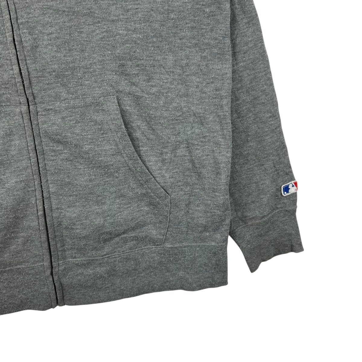 MLB MLB YANKEES Gray Zip Hoodie Relaxing Wear Zipper Size US L / EU 52-54 / 3 - 7 Thumbnail