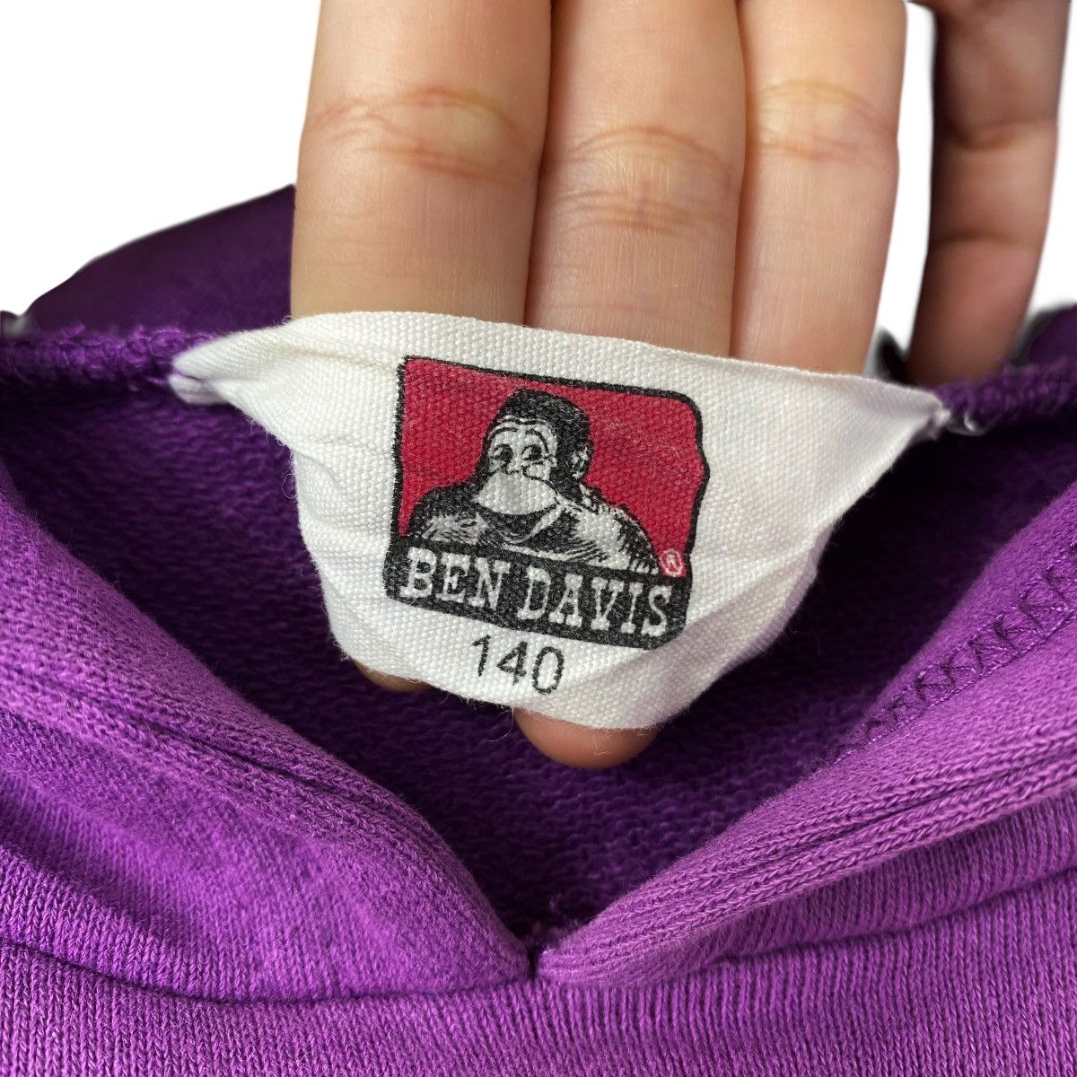 Ben Davis BEN DAVIS Since 1935 Embroidered Logo Purple Hooded Size US S / EU 44-46 / 1 - 5 Thumbnail