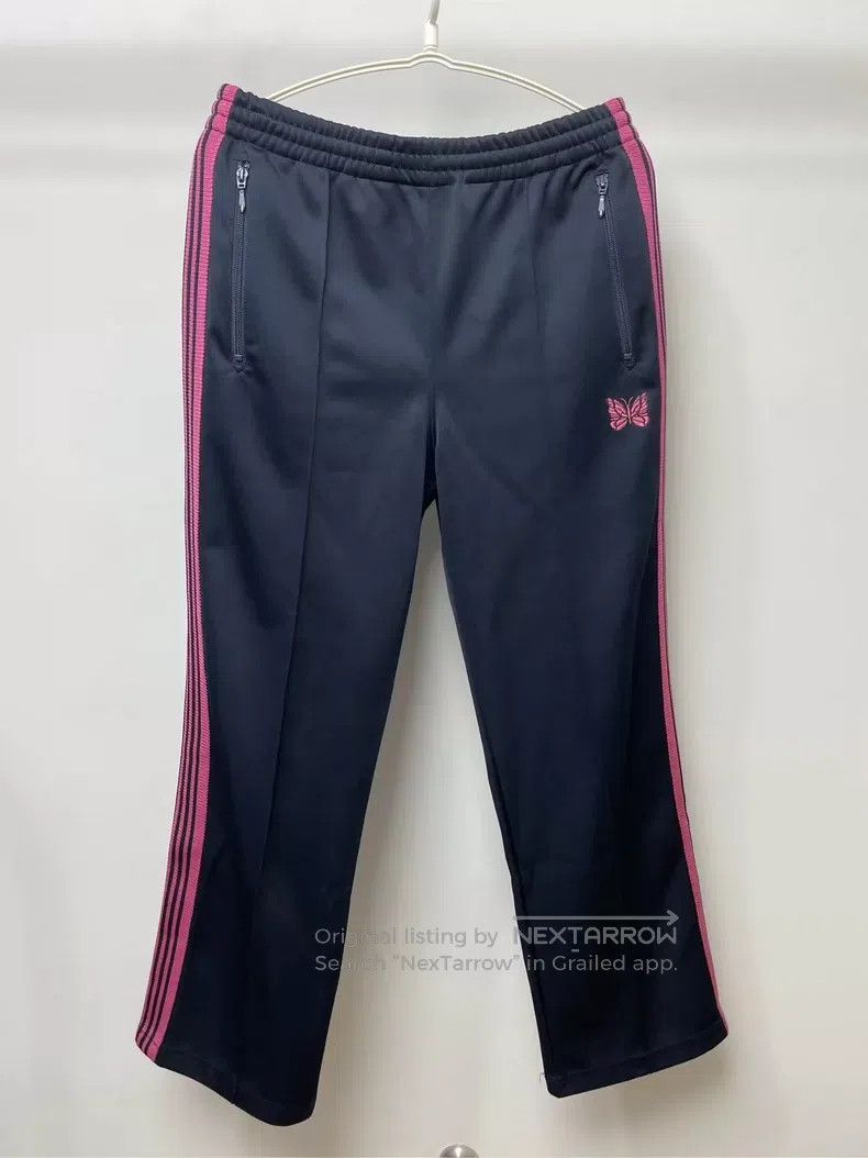 Needles Needles size S Butterfly embroidered striped sport pants Size US 34 / EU 50 - 1 Thumbnail