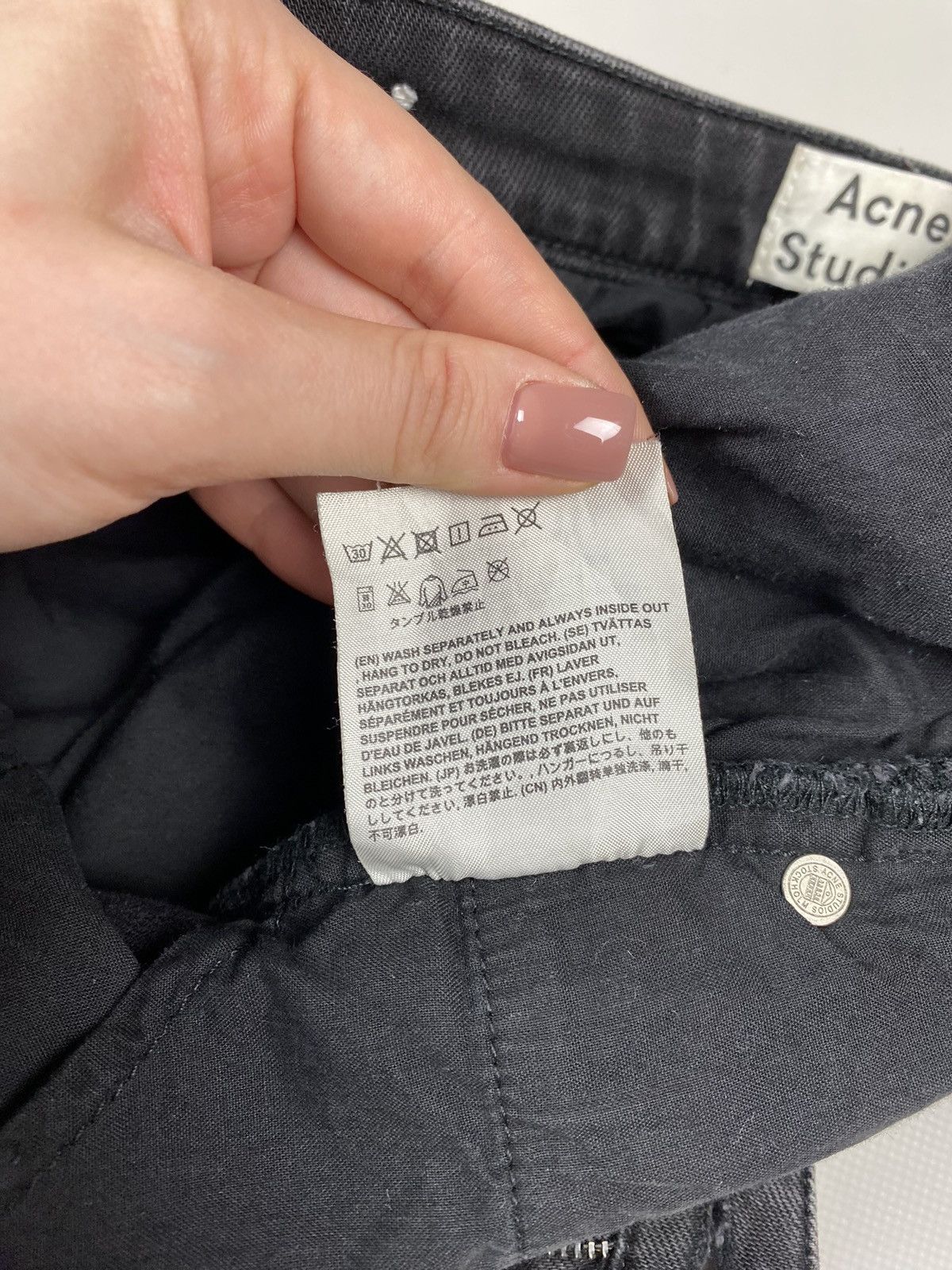 Acne Studios Acne Studios Pop Given Trash ladies distressed denim jeans Size 34" / US 12 / IT 48 - 16 Thumbnail