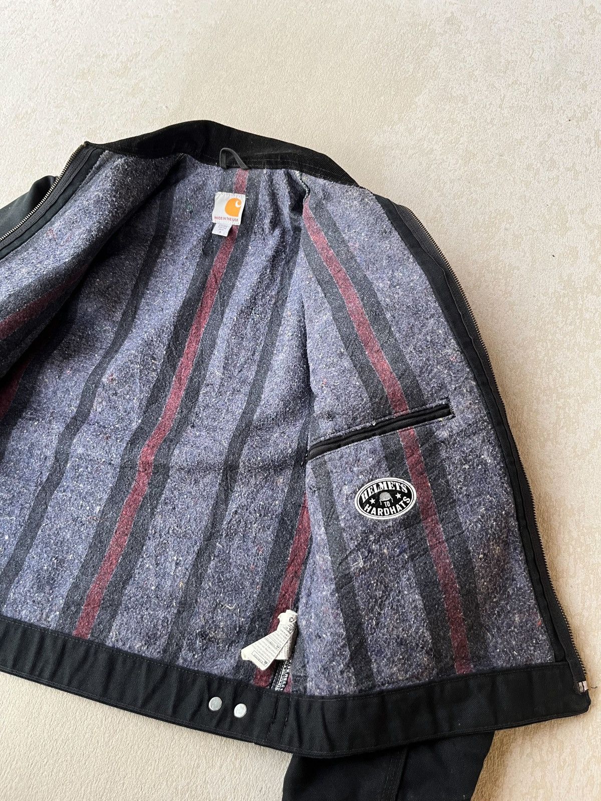 Carhartt Carhartt Detroit “Helmets Hardhats” Blanked Work Jacket Size US L / EU 52-54 / 3 - 4 Thumbnail