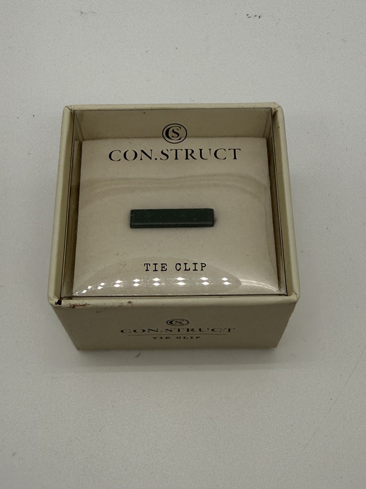 Label Under Construction CON.STRUCT Ivy Green Copper Tie Clip Size ONE SIZE - 2 Thumbnail