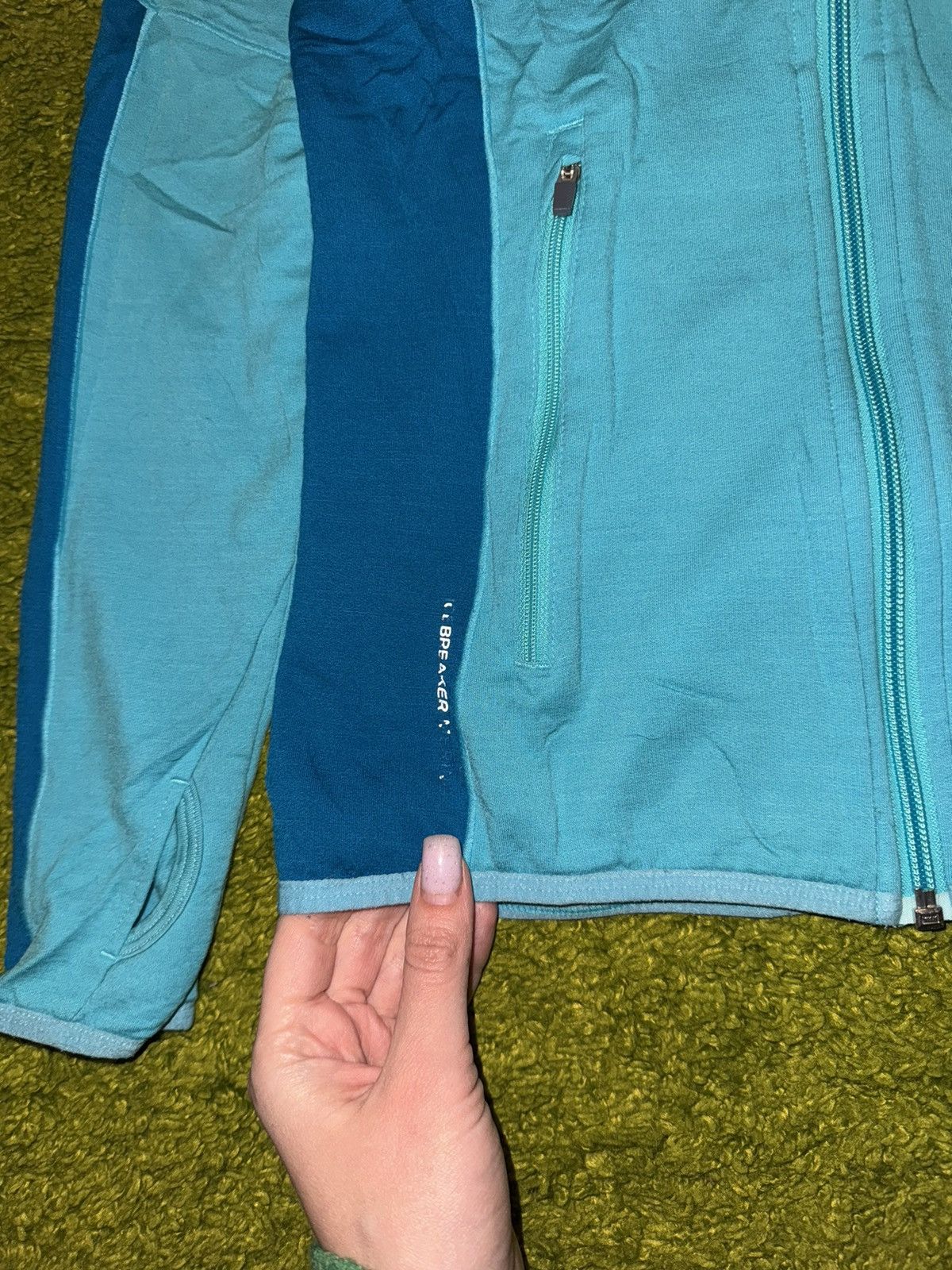 Icebreaker Icebreaker merino wool thermo zip longsleeve Size XS / US 0-2 / IT 36-38 - 4 Thumbnail