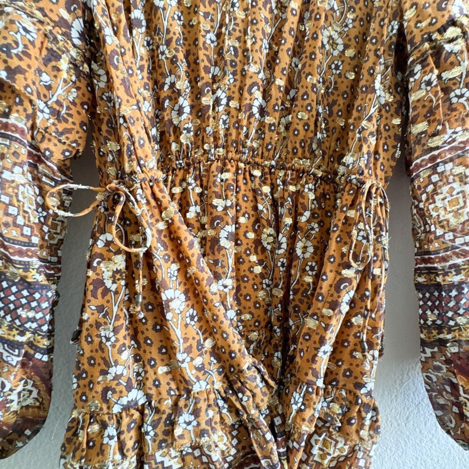 Ulla Johnson Ulla Johnson Erisa Mini Dress Ochre gold Size 2 Size XS / US 0-2 / IT 36-38 - 6 Thumbnail