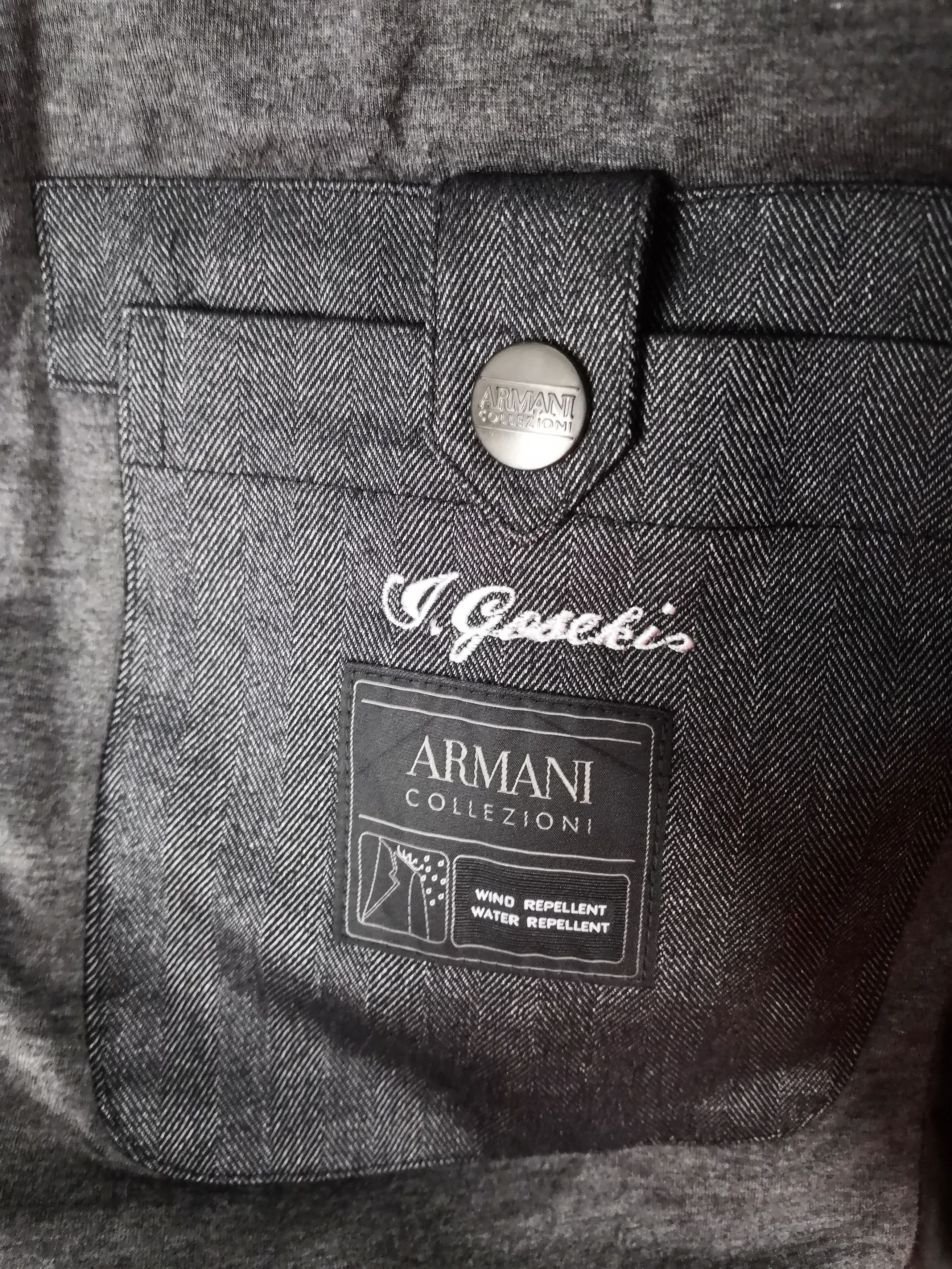 Armani Collezioni Vintage 90s Armani Collezioni Jacket Hoodie Puffer Winter Size US L / EU 52-54 / 3 - 7 Thumbnail