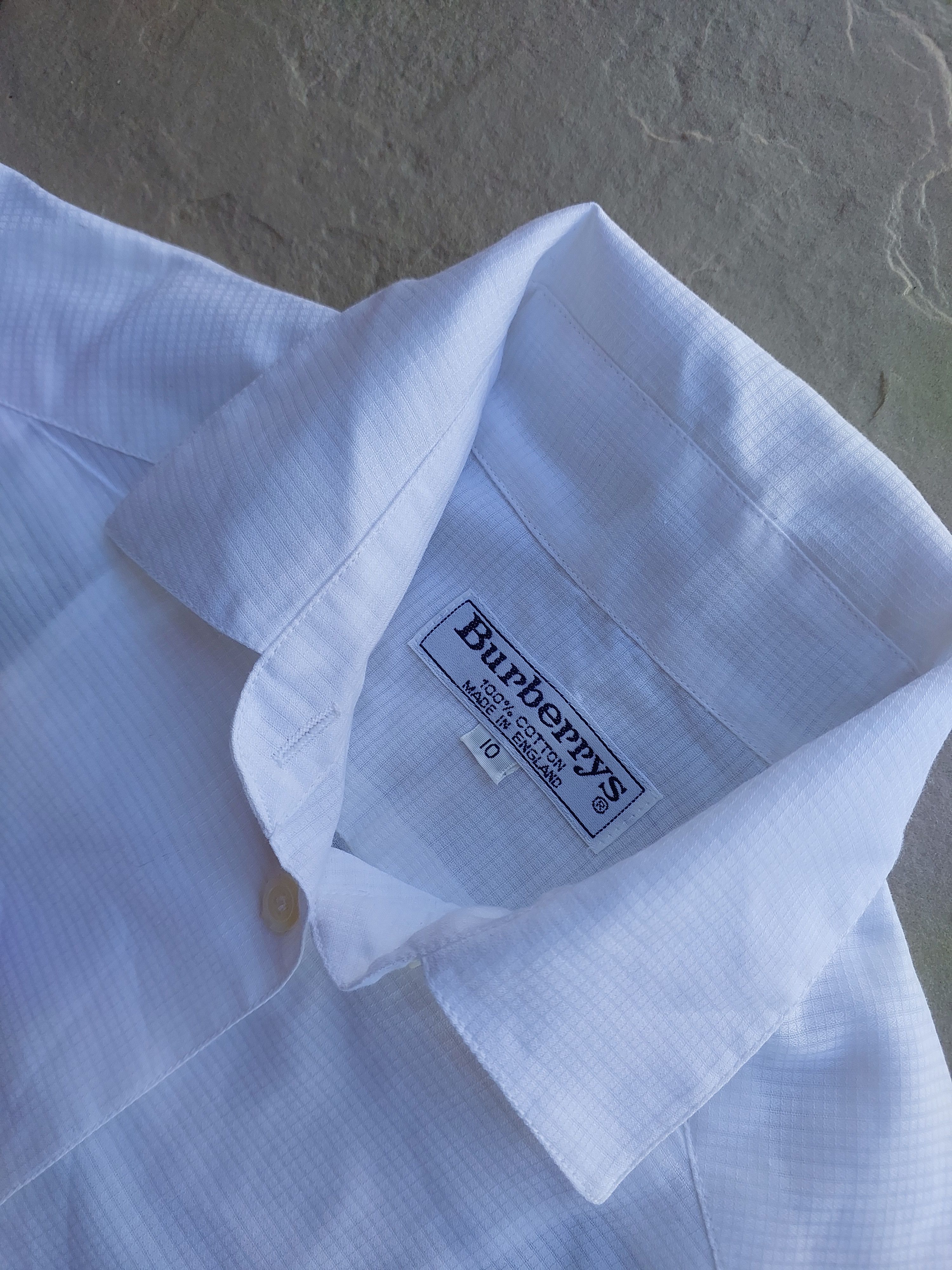 Burberry Burberrys Mens Shirt White Size L Size US L / EU 52-54 / 3 - 2 Thumbnail