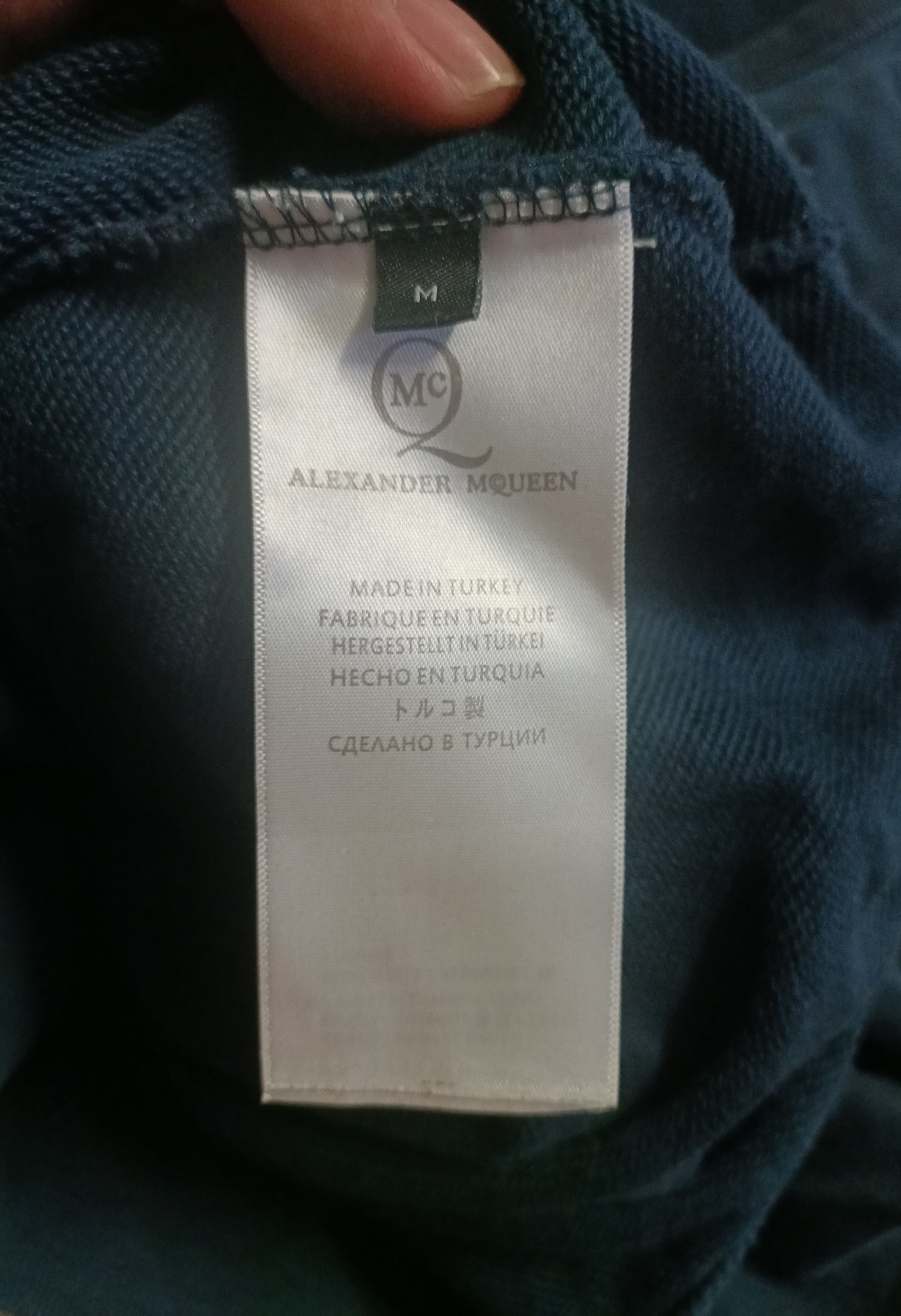 Alexander McQueen Alexander Mcqueen Big Bunny Wide Print Sweatshirt Size US M / EU 48-50 / 2 - 6 Thumbnail