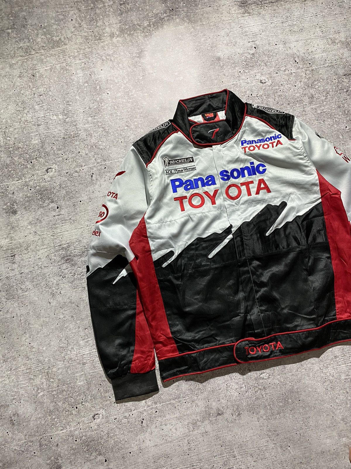 Vintage Toyota Panasonic Formula Uno Racing Jacket Size US S / EU 44-46 / 1 - 4 Thumbnail
