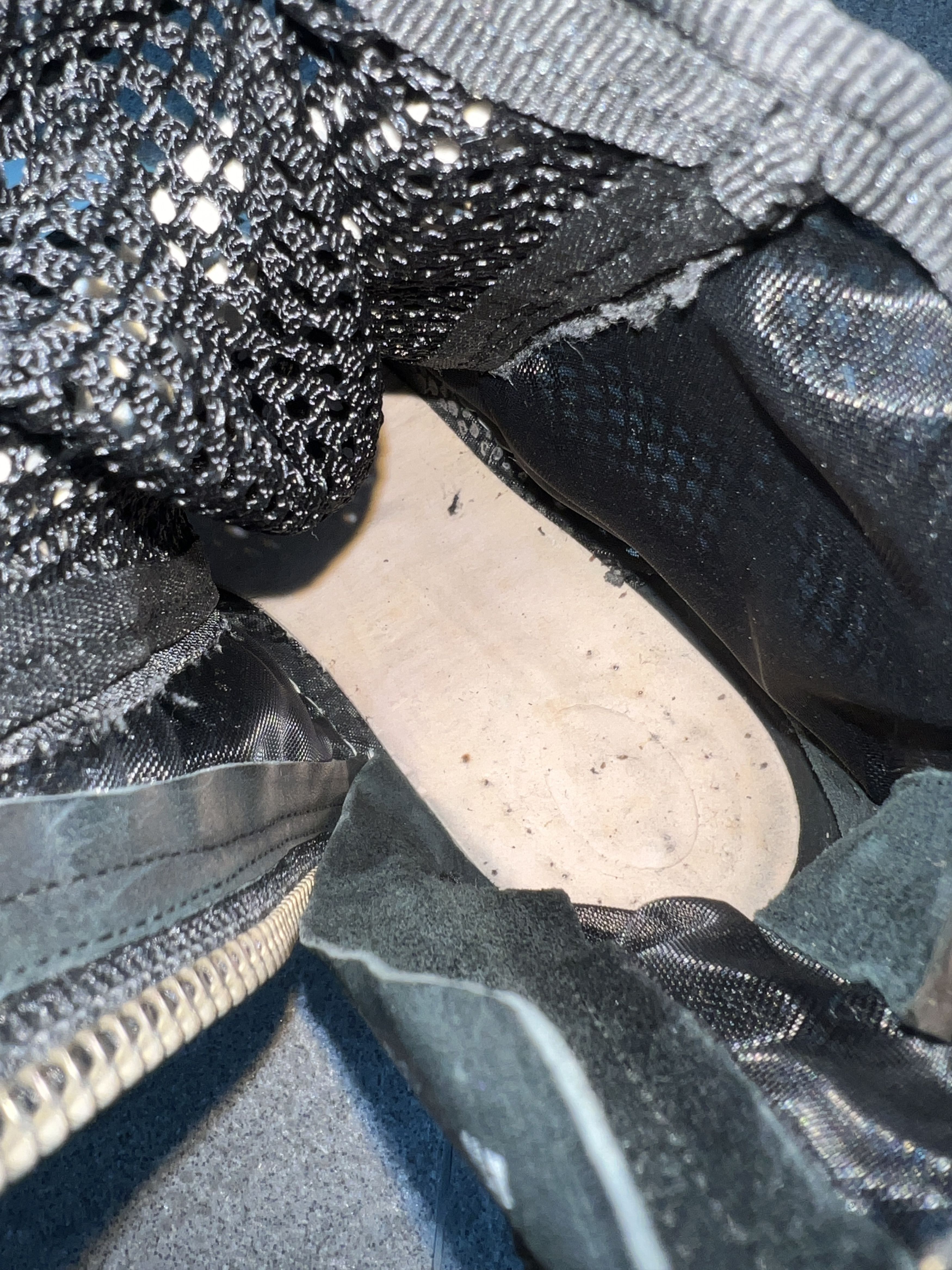 Rick Owens Drkshdw *Rare* Rick Owens DRKSHDW Mesh High Top Ramones EU36 Size US 6 / IT 36 - 14 Thumbnail