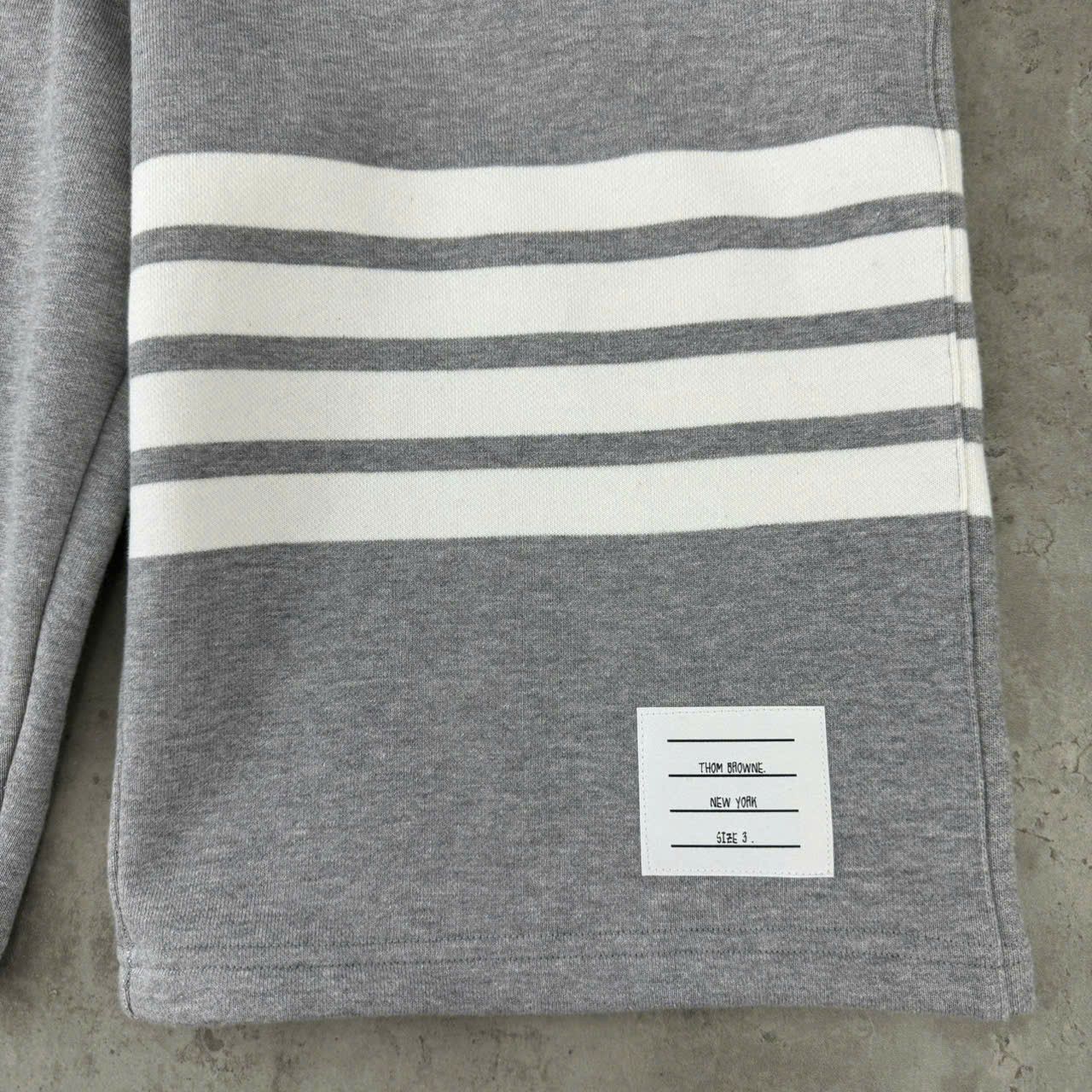 Thom Browne THOM BROWNE Bermuda Shorts In Grey Melange Cotton Size US 33 - 4 Thumbnail