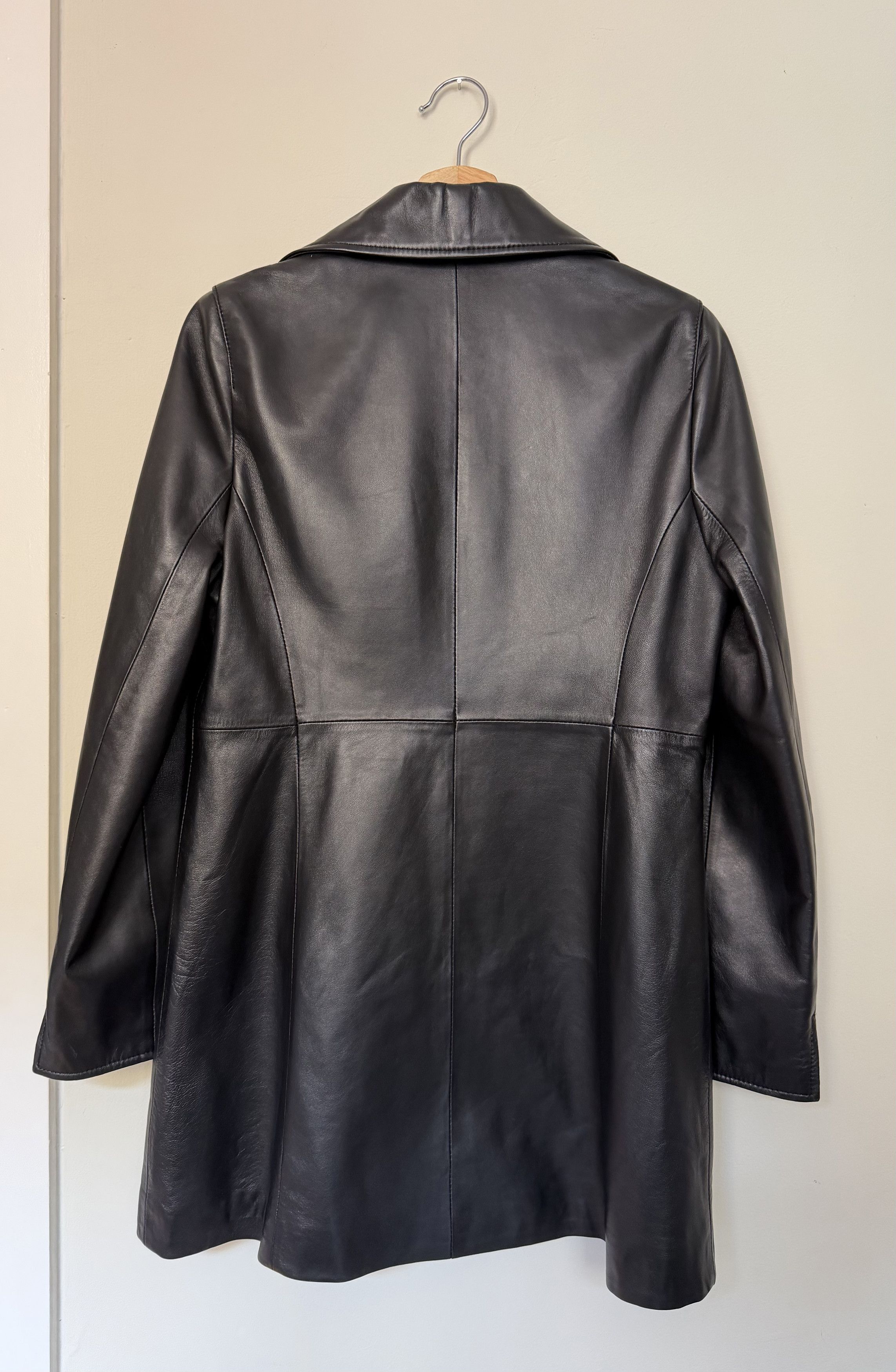 Balmain Balmain Calfskin Leather Jacket Size M / US 6-8 / IT 42-44 - 2 Thumbnail