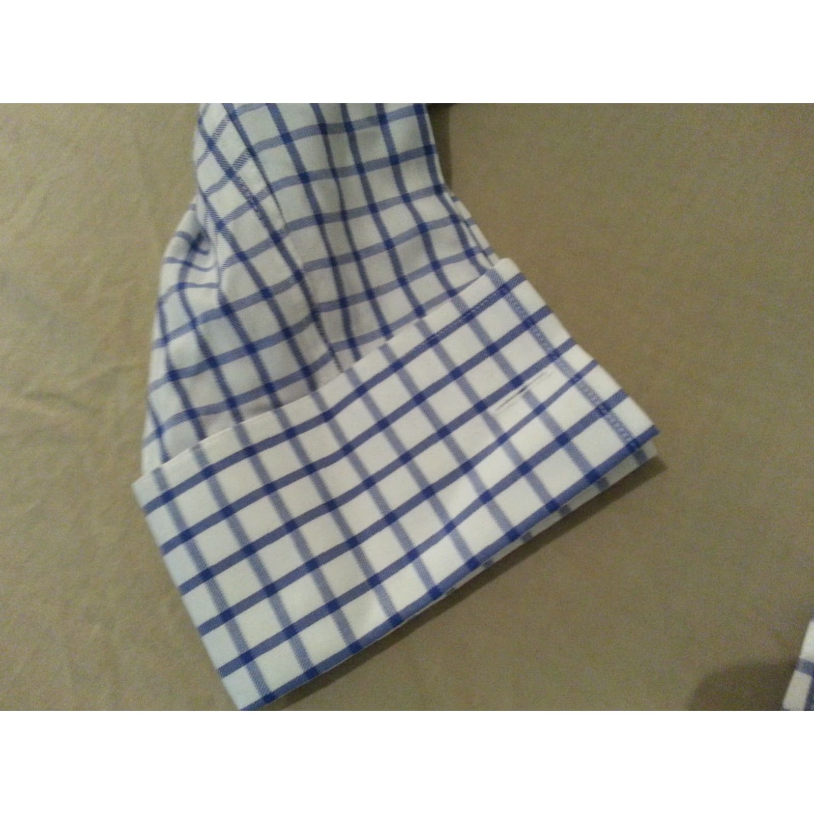 Charles Tyrwhitt Mens Charles Tyrwhitt Dress Shirt 16 36 Blue Button Cotton Size 42R - 5 Thumbnail