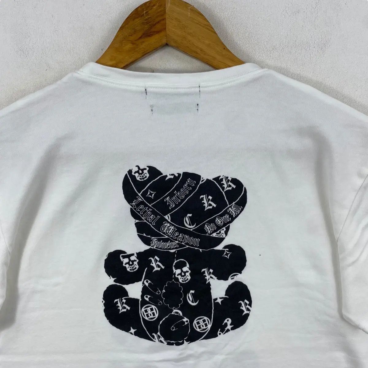 Japanese Brand GRAND YELLS Restrant Inborn Millionaire Bear Graphic Tee Size US L / EU 52-54 / 3 - 5 Thumbnail
