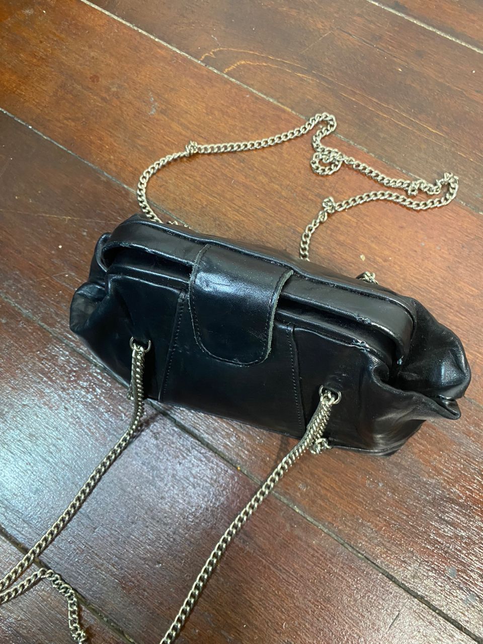 Japanese Brand × Tricot Comme des Garcons × Vintage Vintage tricot Comme des garçons chains shoulder bag Size ONE SIZE - 23 Thumbnail