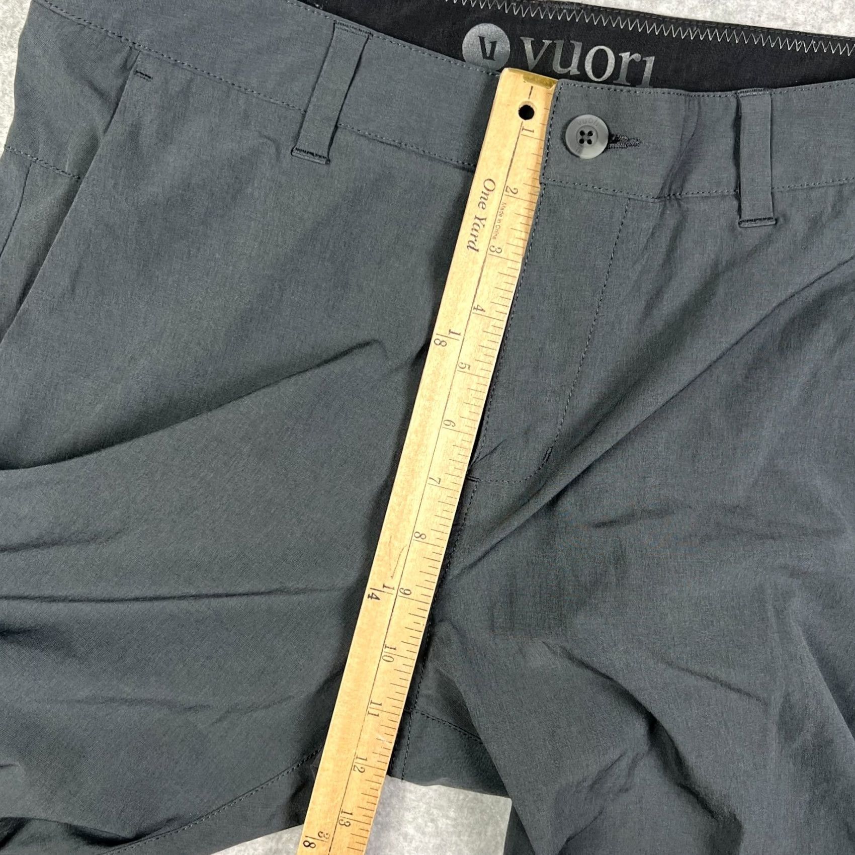 Vuori Vuori Aim Pants Stretch Performance Tech Chino 32x32 Mens Grey Golf Commuter Size US 32 / EU 48 - 5 Thumbnail