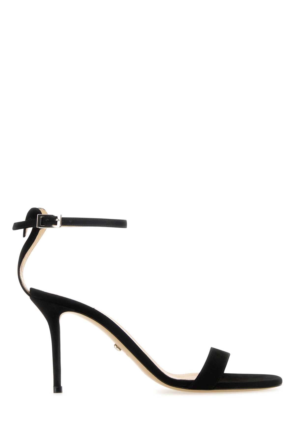 MACH & MACH Black Suede Sandals Size US 8 / IT 38 - 1 Thumbnail