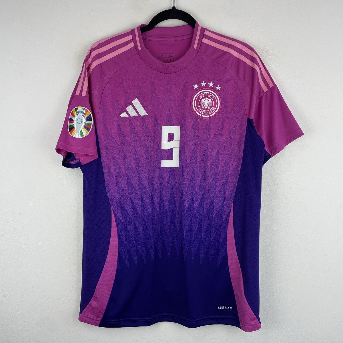 Adidas Germany Niclas Fullkrug Adidas Genuine Jersey Euro 2024 sz M Size US M / EU 48-50 / 2 - 2 Thumbnail