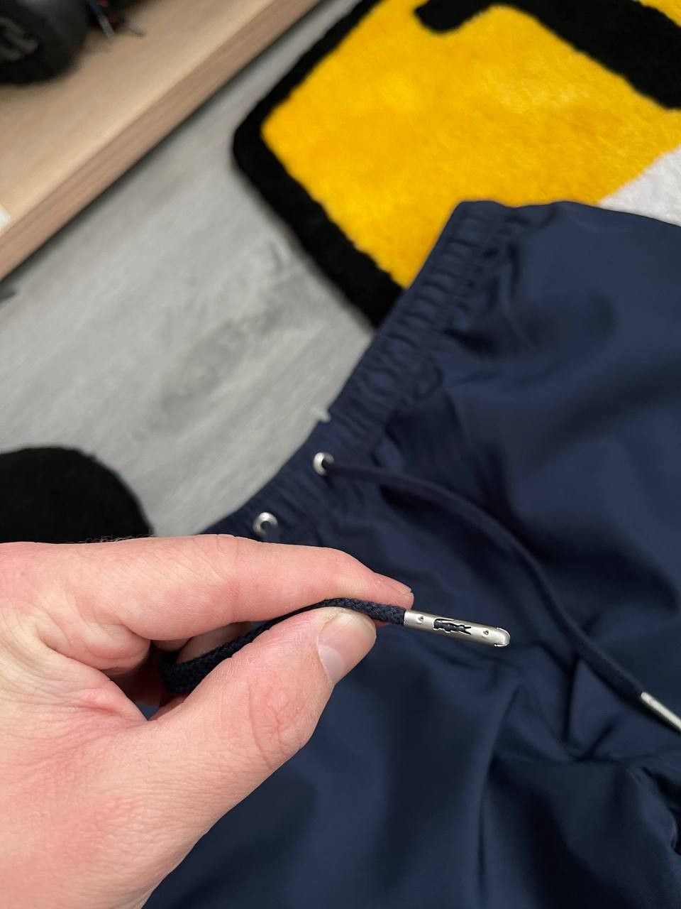 Lacoste × Streetwear × Vintage lacoste rare drill nylon sweaptants Size US 30 / EU 46 - 5 Thumbnail