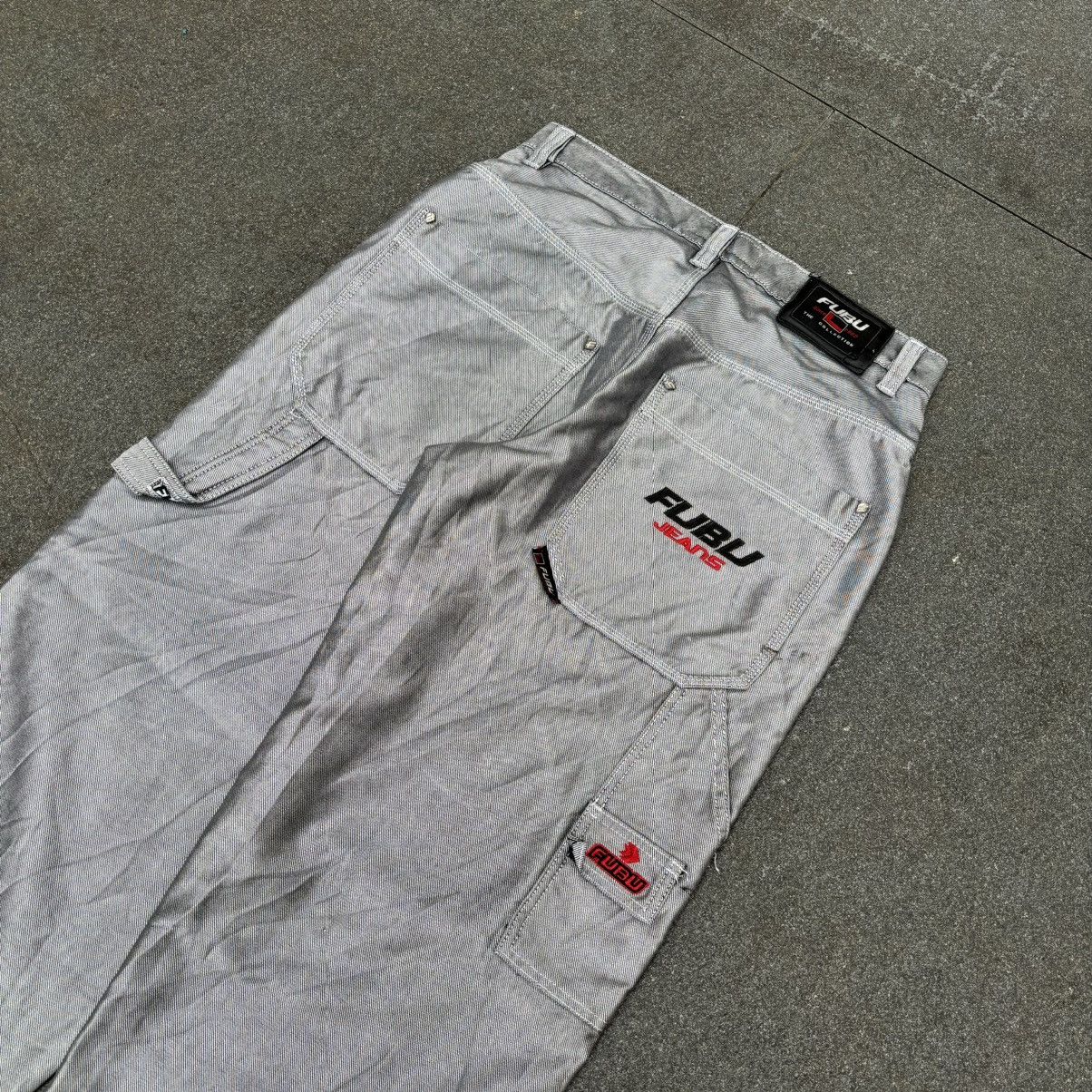 Fubu × JNCO × Vintage Vintage Fubu Baggy hiphop Jeans | Grailed, image size:1204x1204