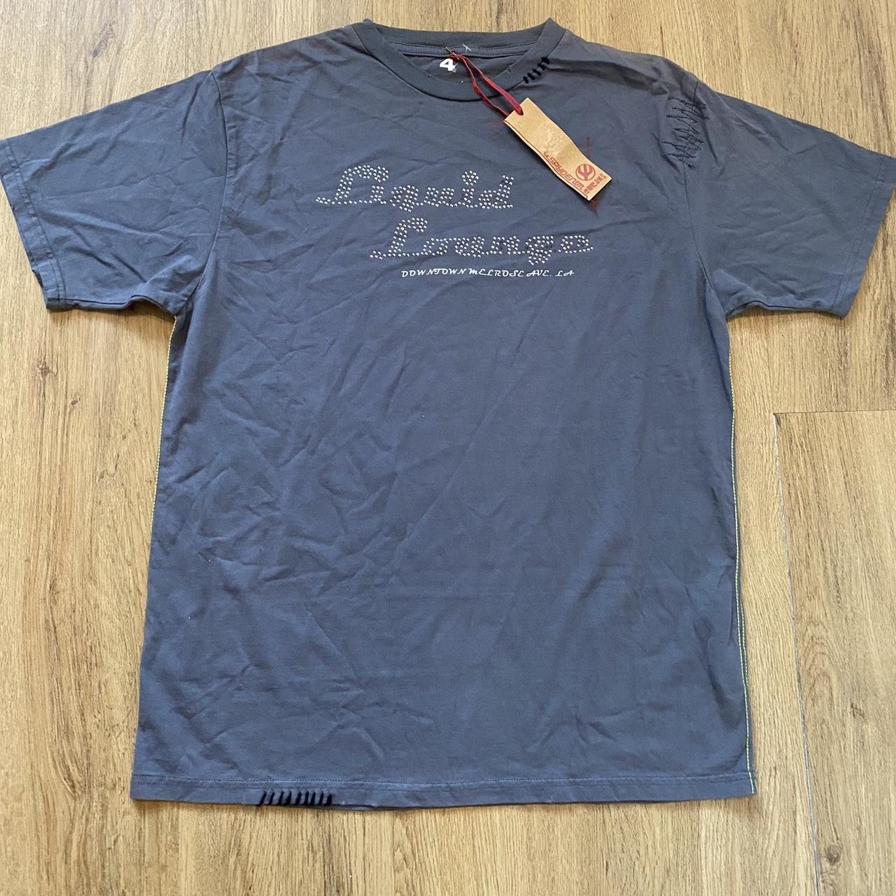 Other grey graphic t-shirt with a skull and snake design - , Size US L / EU 52-54 / 3 - 2 Thumbnail