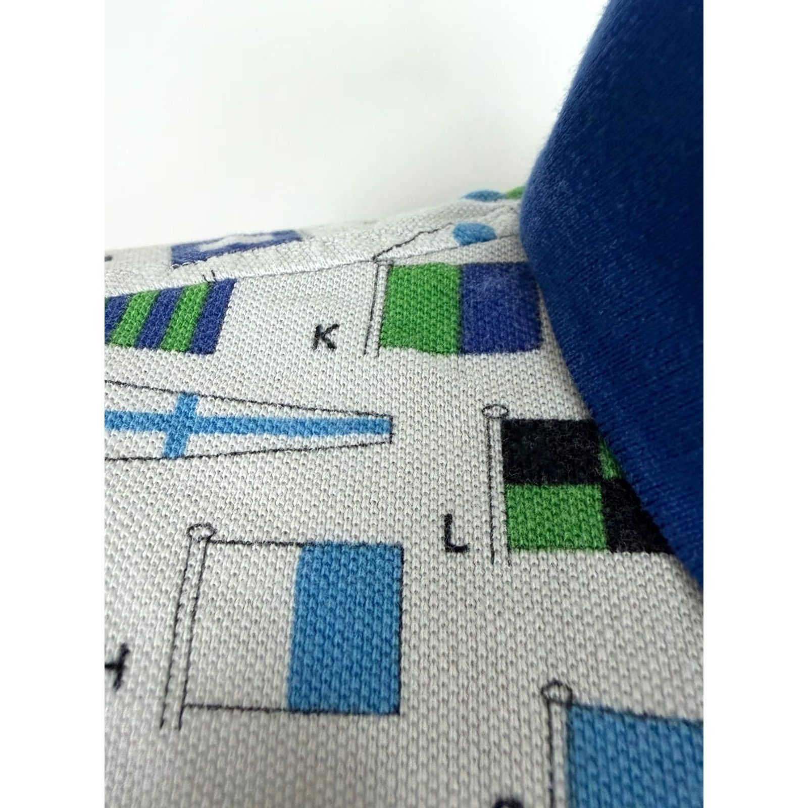 Brooks Brothers Brooks Brothers Polo Shirt Men L Slim Fit Nautical Flags Pique Cotton White Polo Shirt Nautical Brooks Brothers Mens L Slim Fit Size US L / EU 52-54 / 3 - 3 Thumbnail