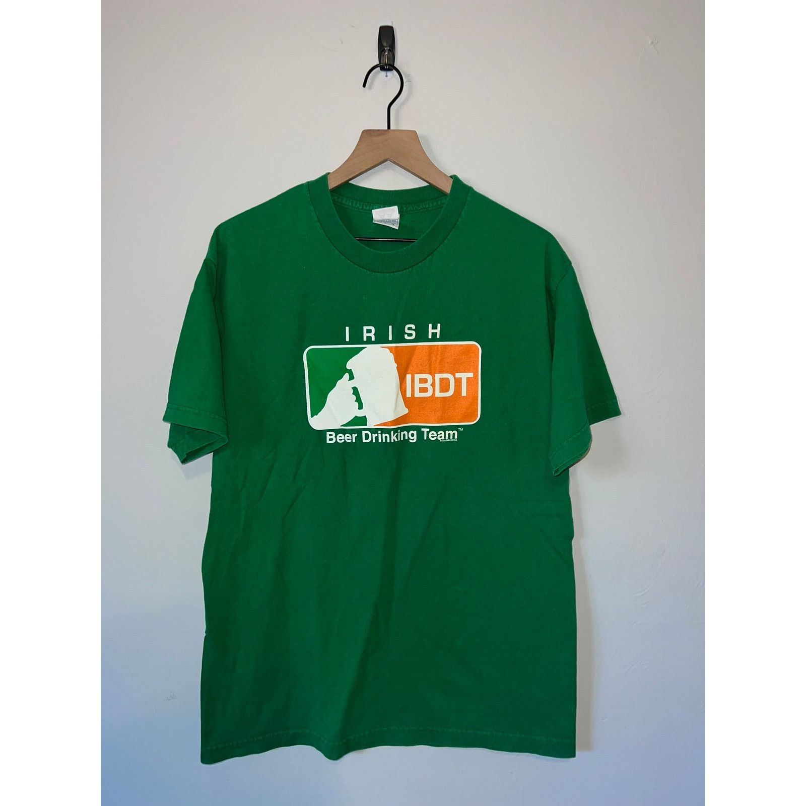 Alstyle Vintage Irish Beer Drinking Team Shirt Green Tee 2000s L Size US L / EU 52-54 / 3 - 1 Thumbnail