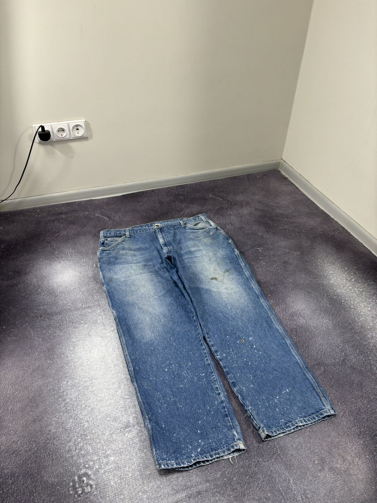 Dickies Vintage Dickies Y2K Faded Blue Denim USA Hype Baggy Jeans Size US 42 / EU 58 - 7 Thumbnail