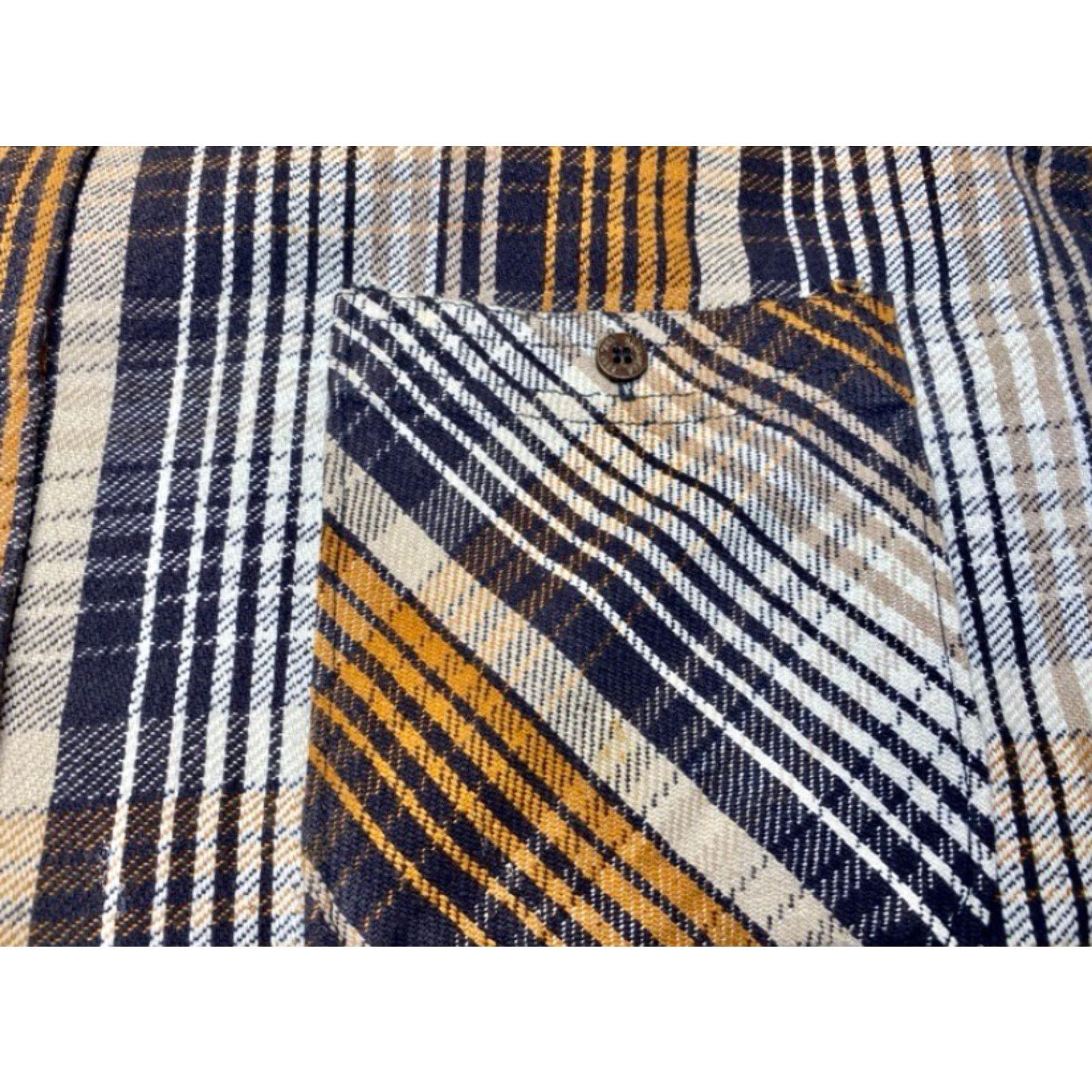 Rocawear Rocawear Shirt Mens 4XL Brown Plaid Cotton Heavy Flannel Outdoor Classic Button Size US XXL / EU 58 / 5 - 6 Thumbnail
