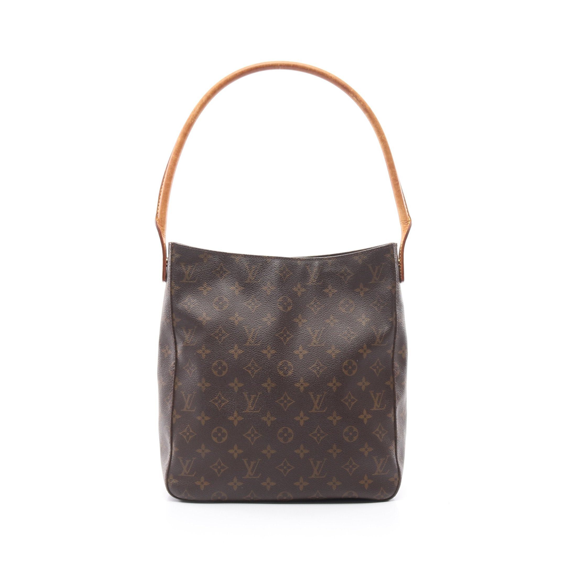 Louis Vuitton Louis Vuitton Looping Gm Monogram Shoulder Bag Leather Brown Size ONE SIZE - 1 Thumbnail