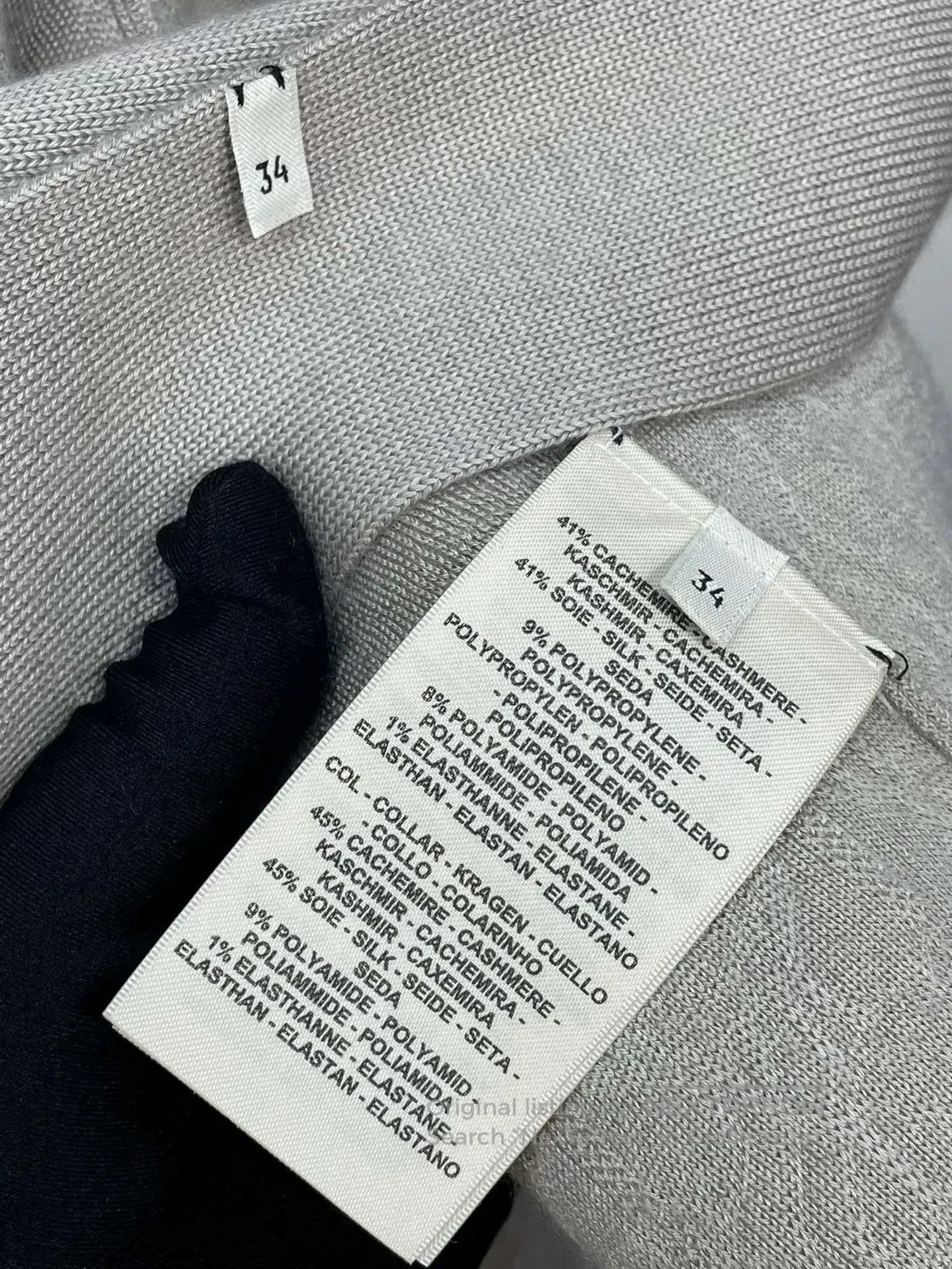 Hermes Hermes Cashmere Belted Cardigan Sweater. Size US XS / EU 42 / 0 - 7 Thumbnail